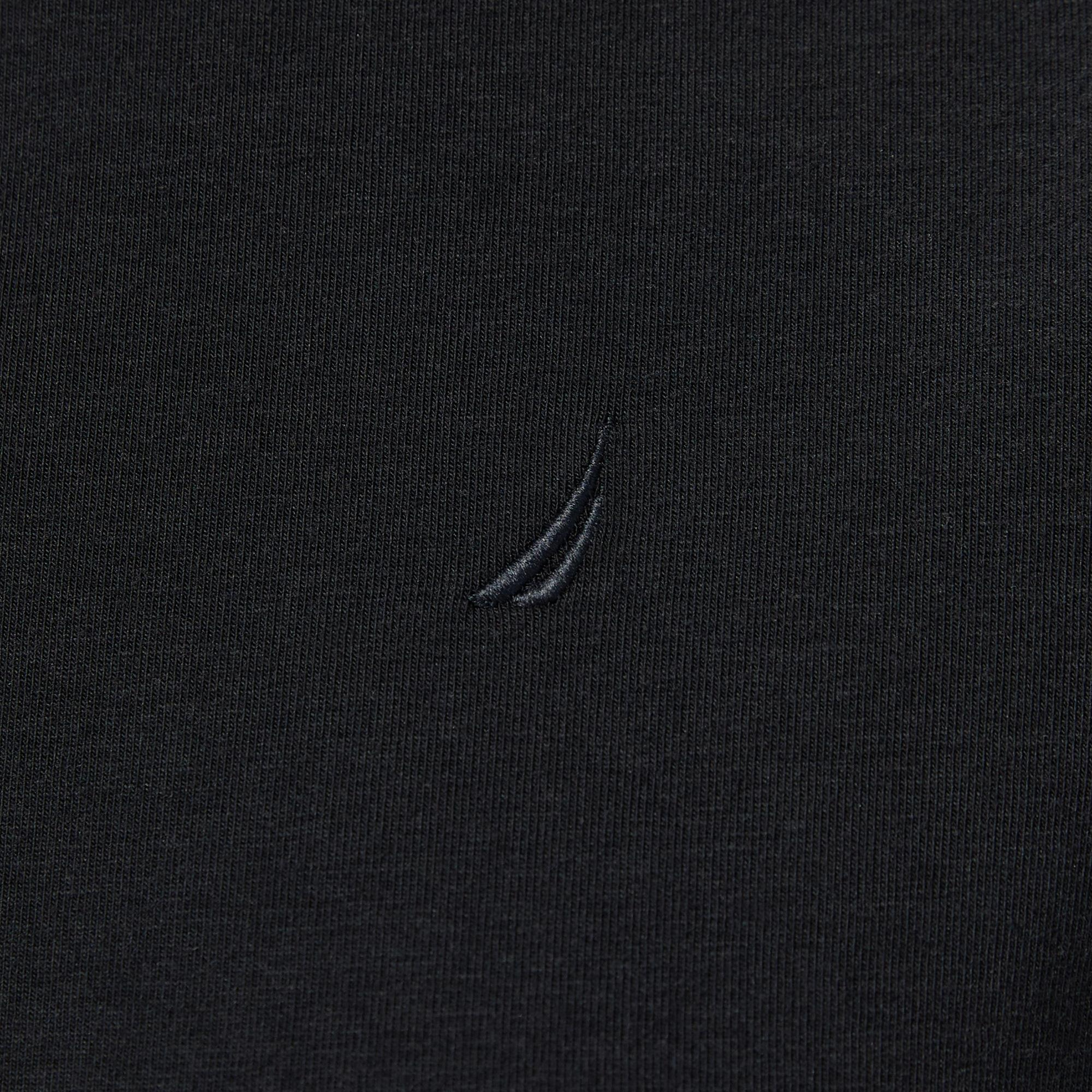 Nautica Kadın Siyah Regular Fit Kısa Kollu T-Shirt