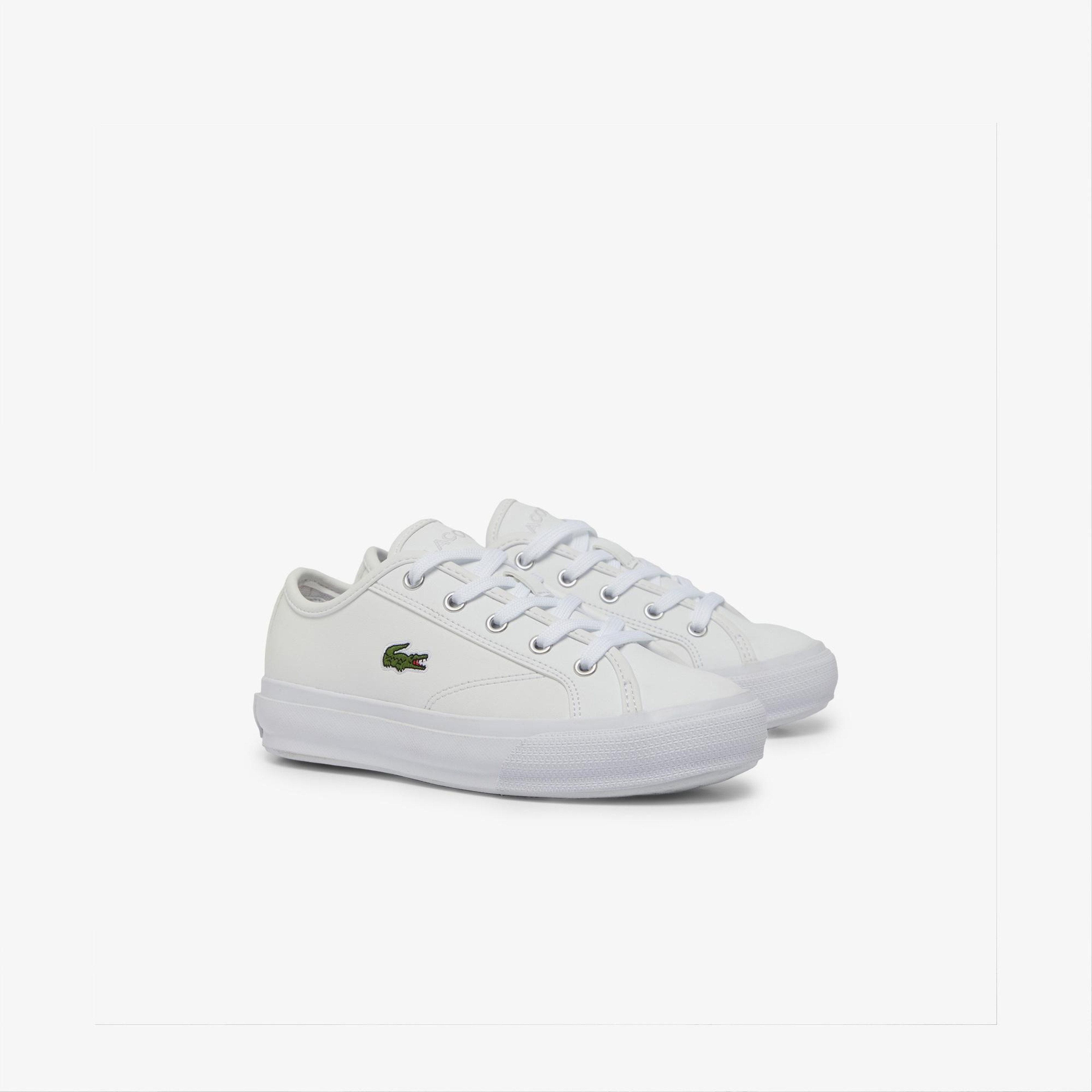 Lacoste Backcourt Çocuk Beyaz Sneaker