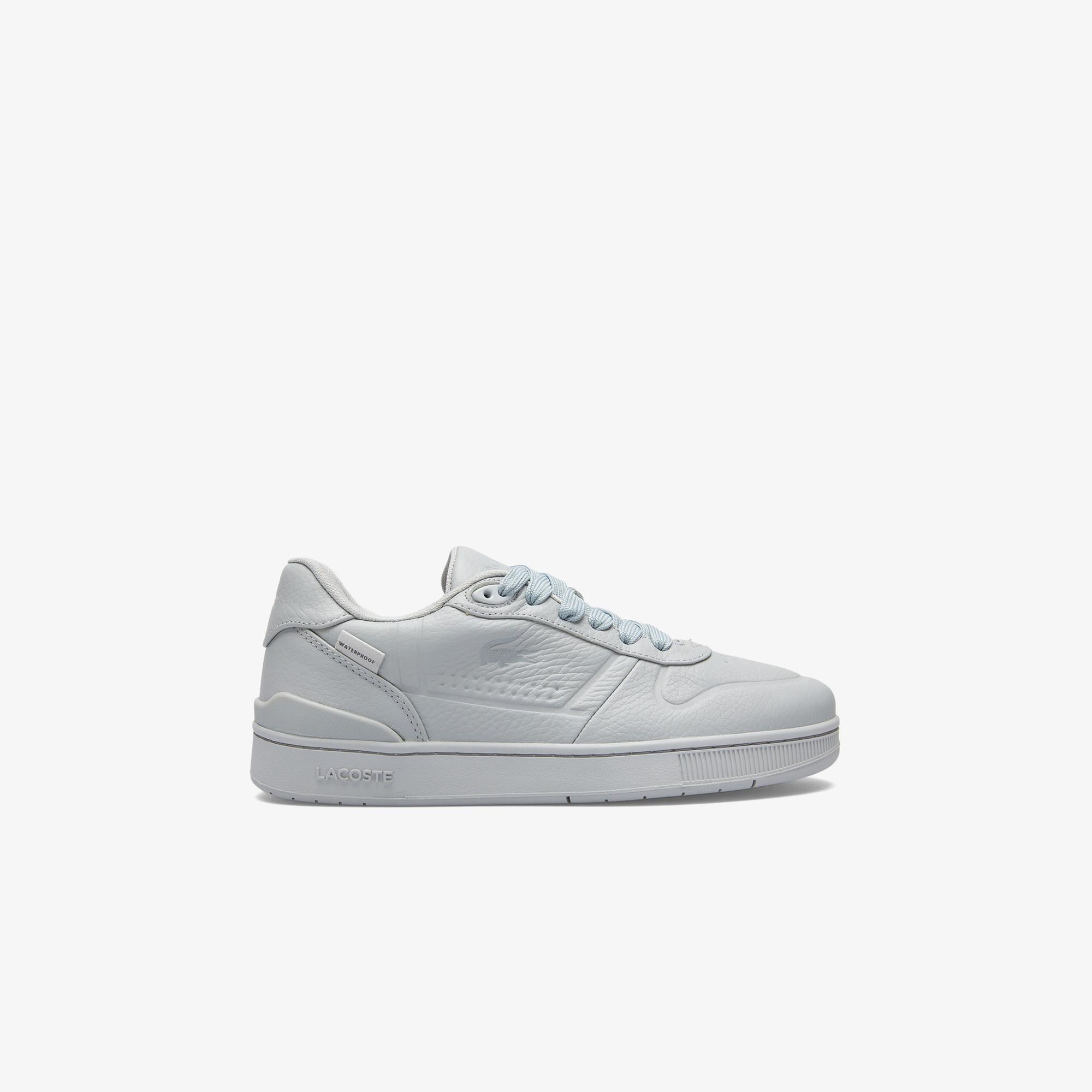 Lacoste T-Clip Shield Kadın Açık Gri Sneaker