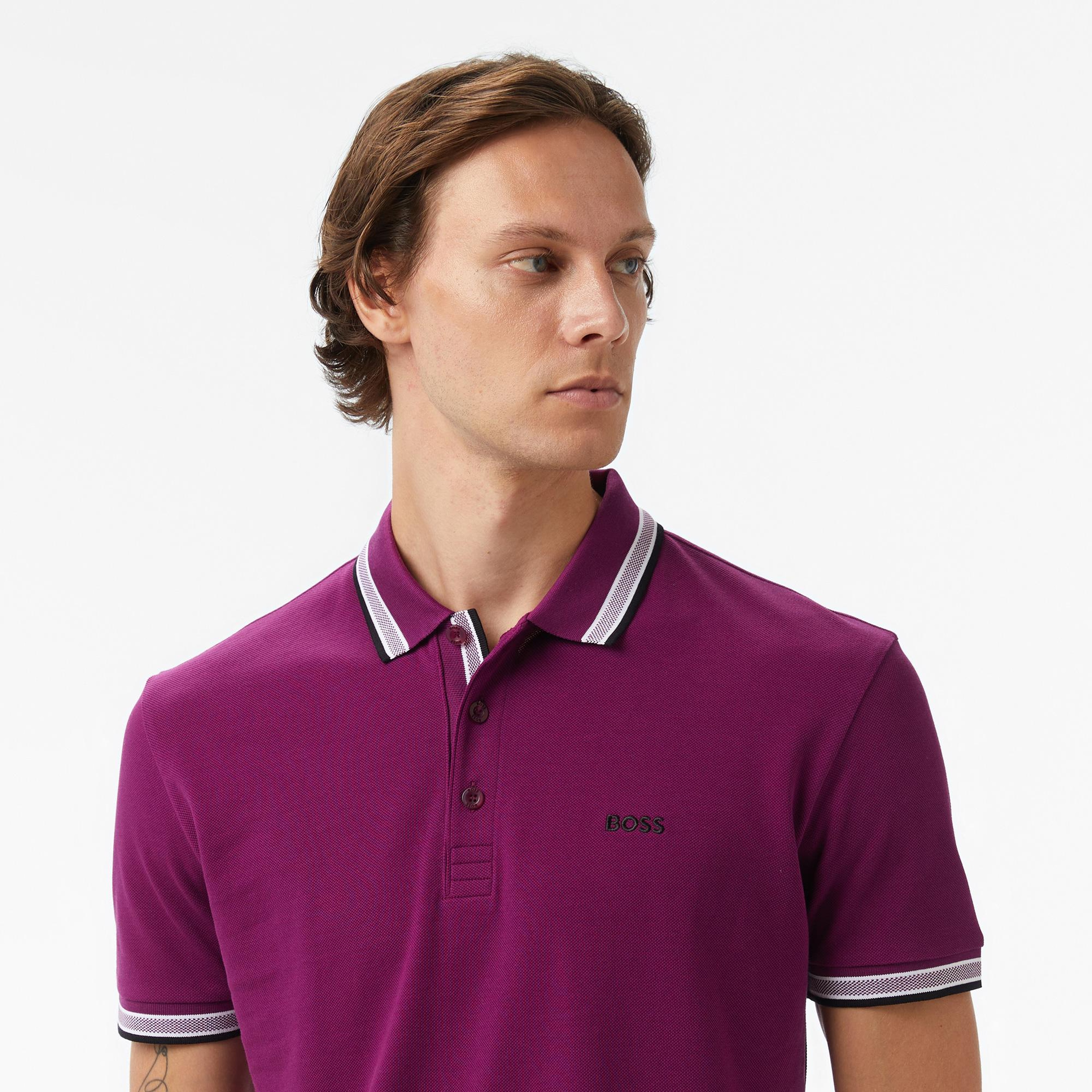 Boss Paddy Erkek Mor Polo