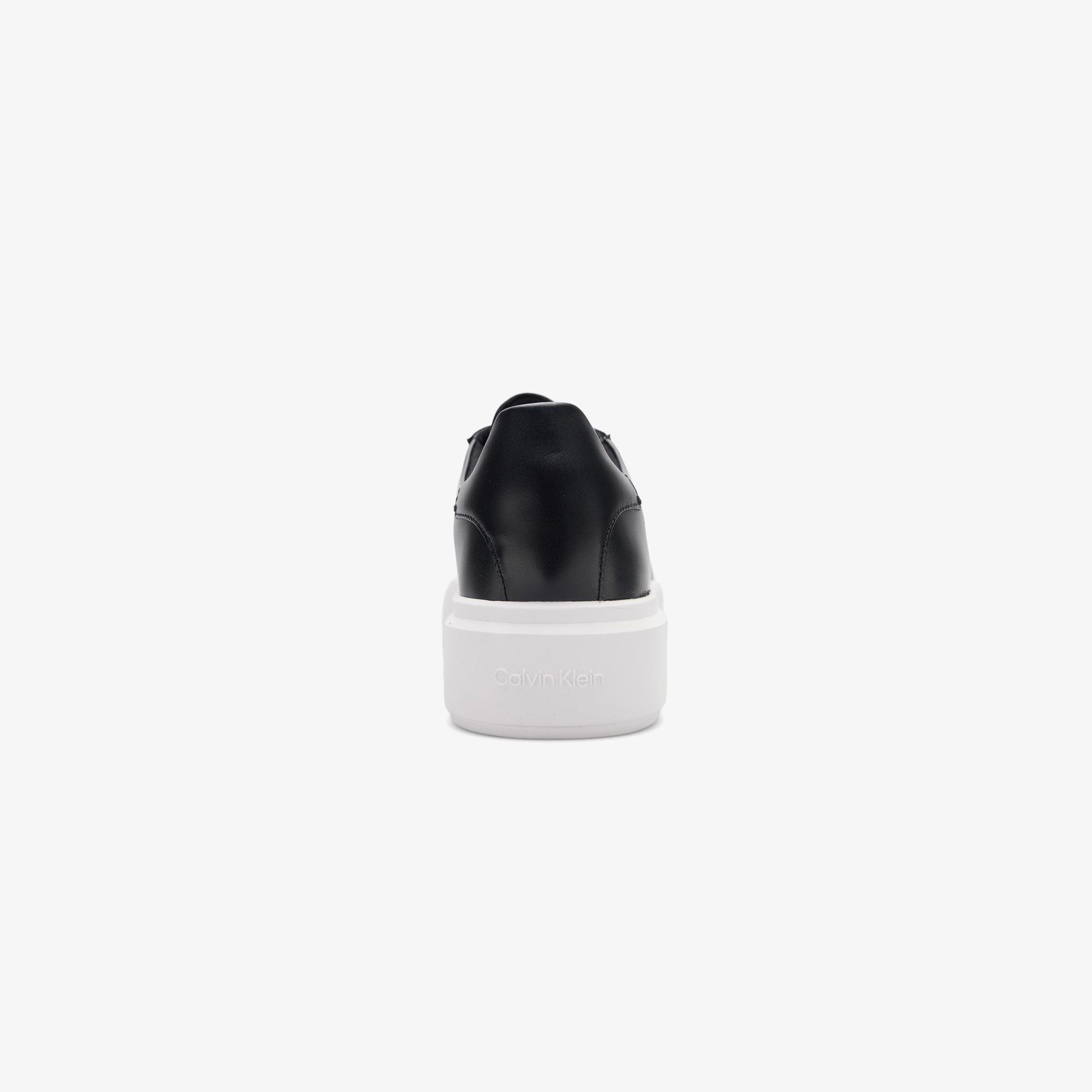 Calvin Klein Flatform Lace Up Kadın Siyah Sneaker