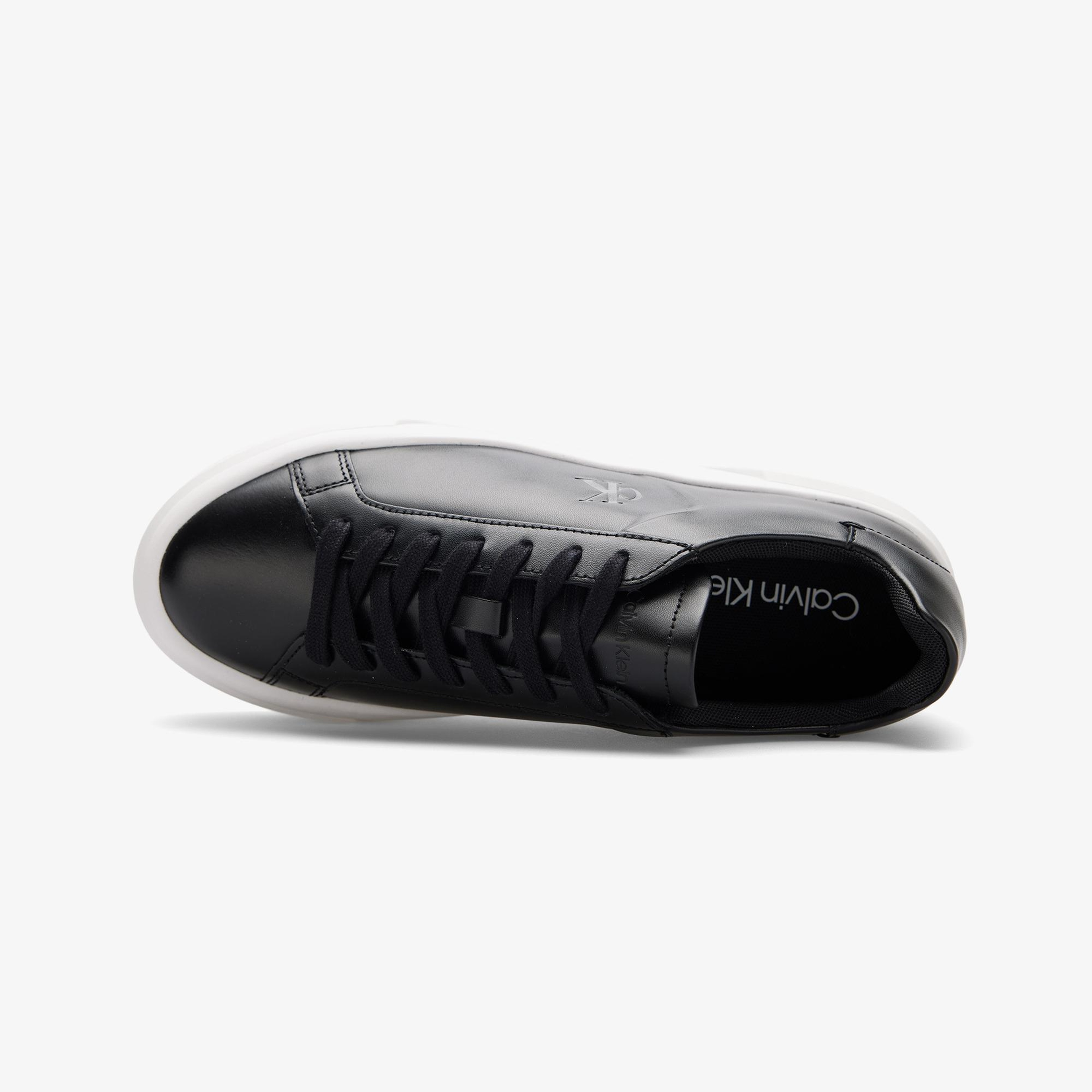 Calvin Klein Flatform Lace Up Kadın Siyah Sneaker