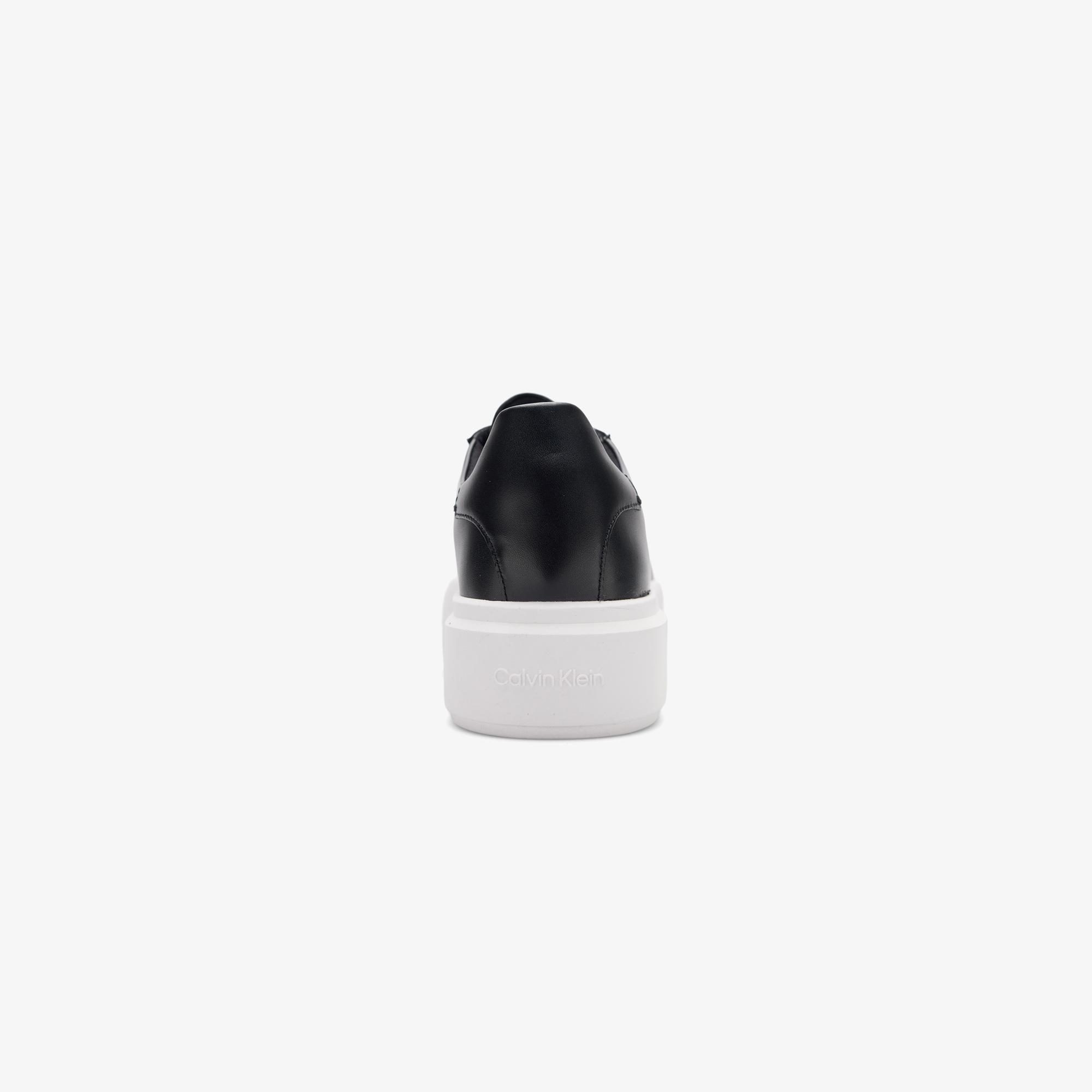 Calvin Klein Flatform Lace Up Kadın Siyah Sneaker