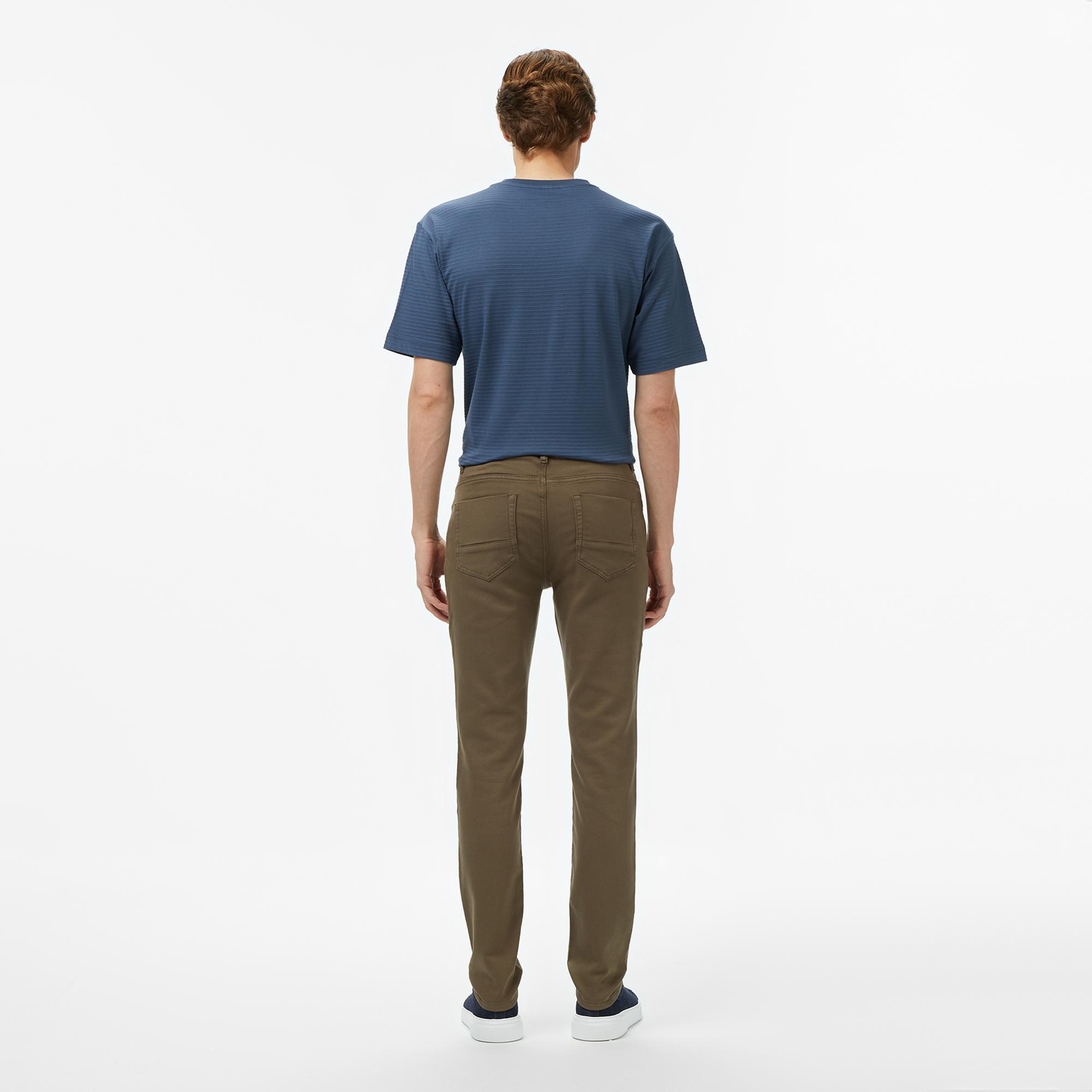 Nautica Erkek Kahverengi Slim Fit Pantolon