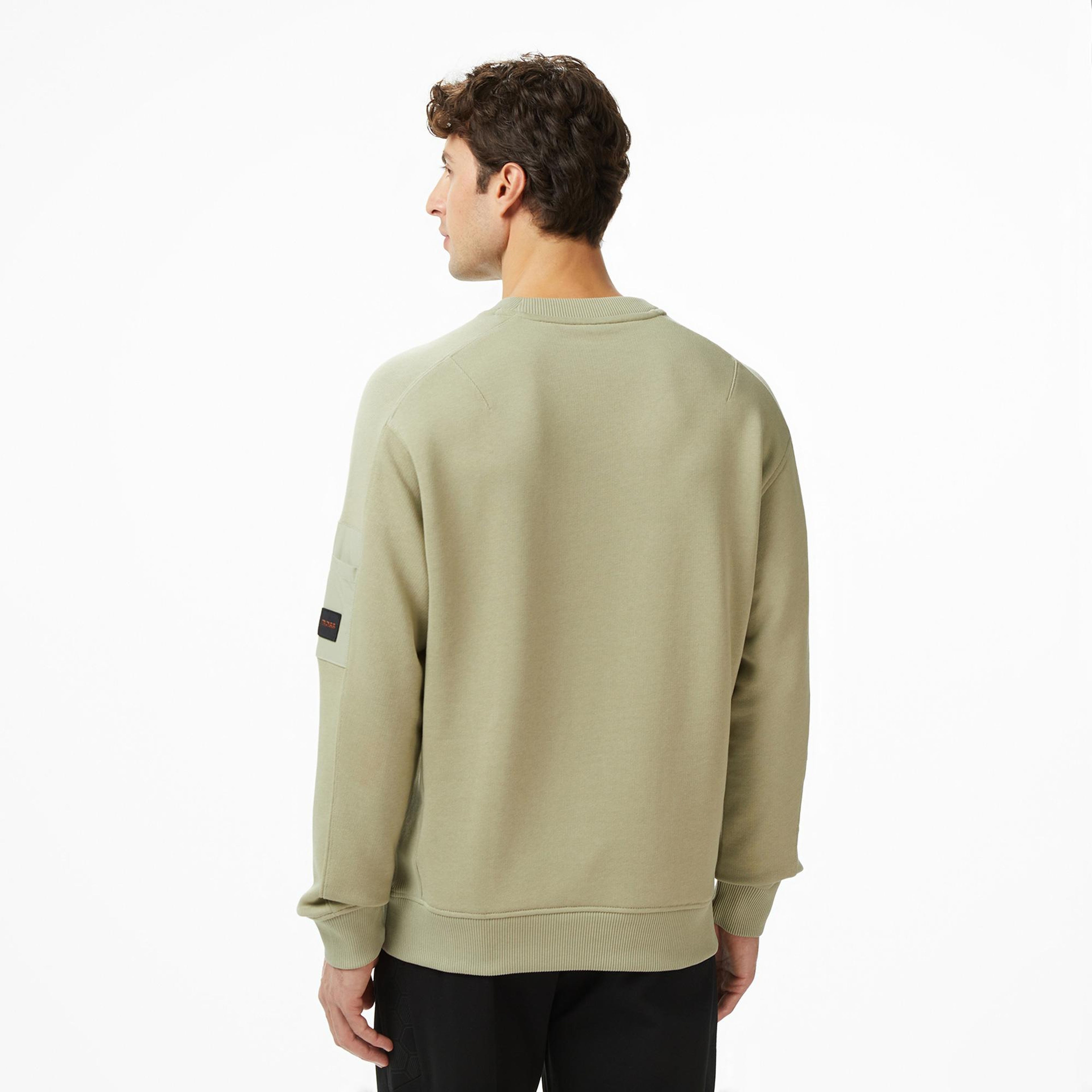 Boss Mixed Erkek Yeşil Sweatshirt