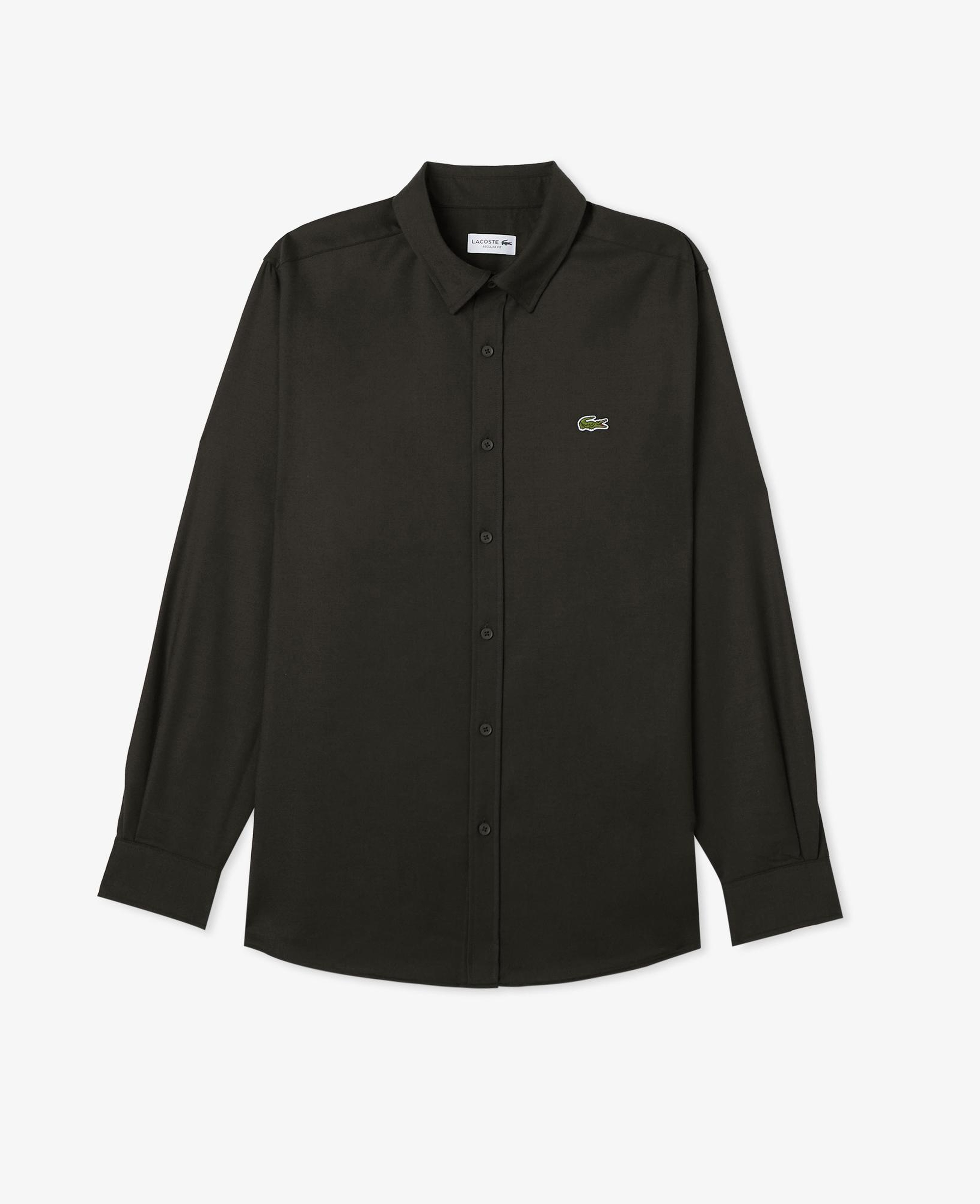 Lacoste Erkek Regular Fit Koyu Yeşil Gömlek