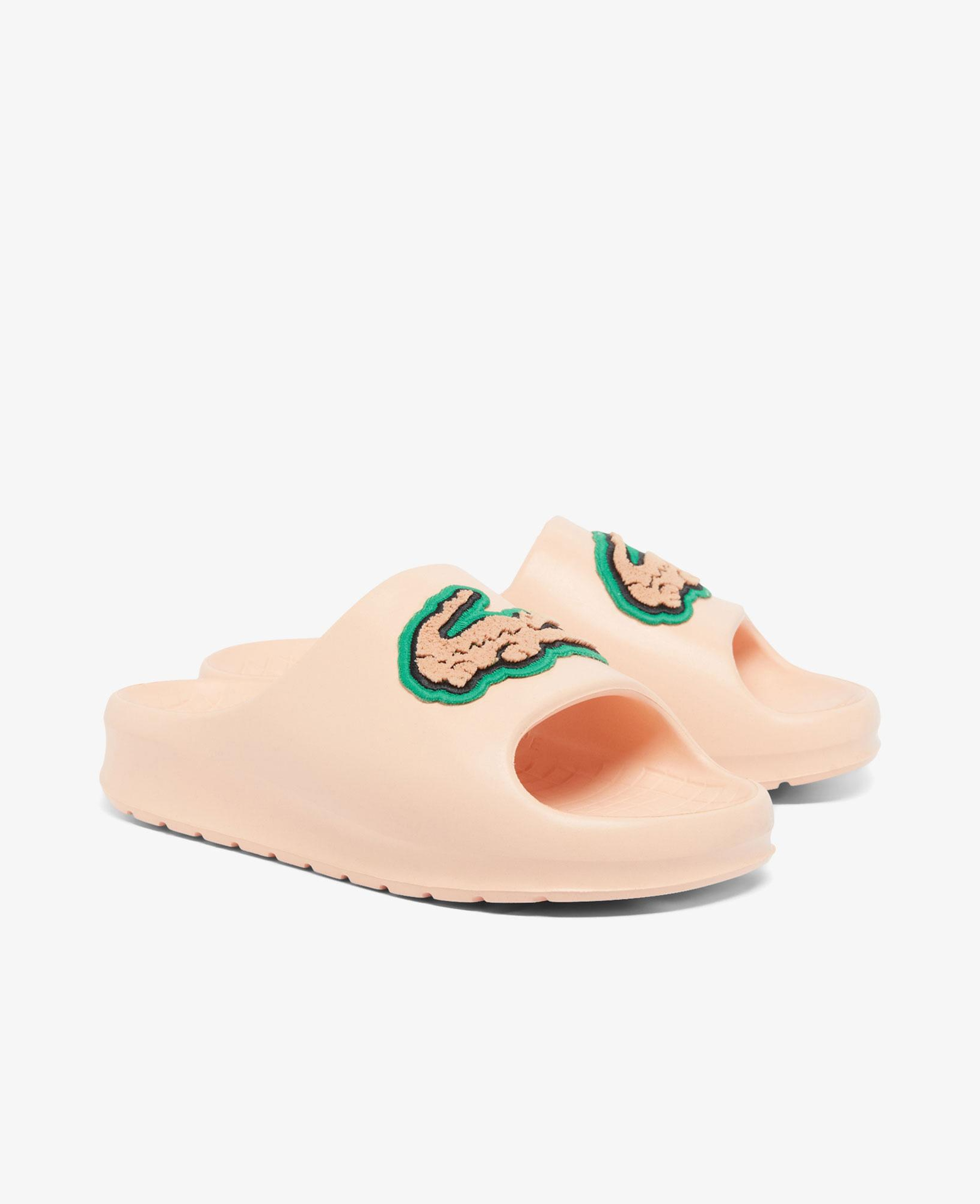 Lacoste Croco 2.0 Evo Kadın Pembe Terlik