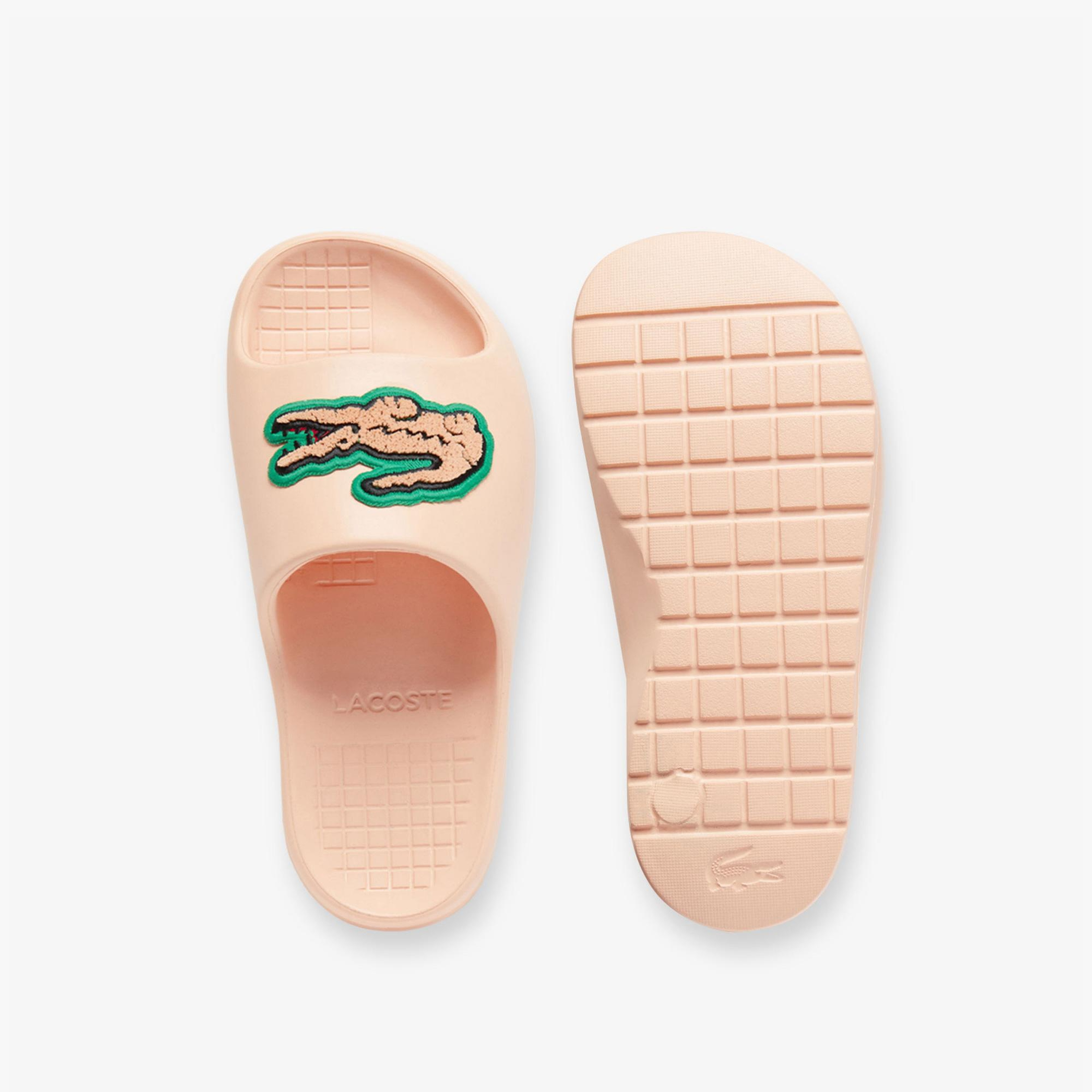 Lacoste Croco 2.0 Evo Kadın Pembe Terlik