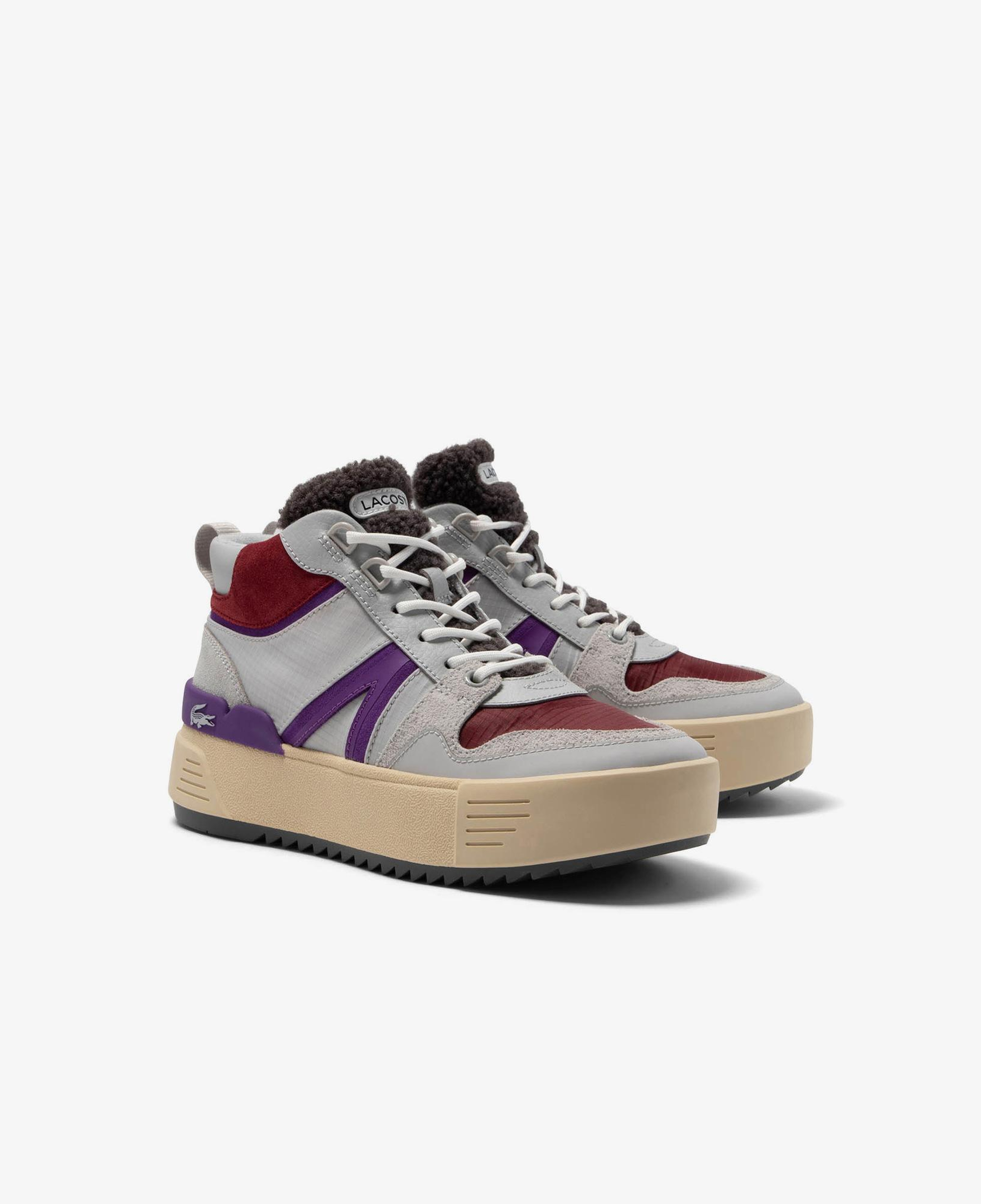 Lacoste L002 Winter Mid Kadın Beyaz Bot