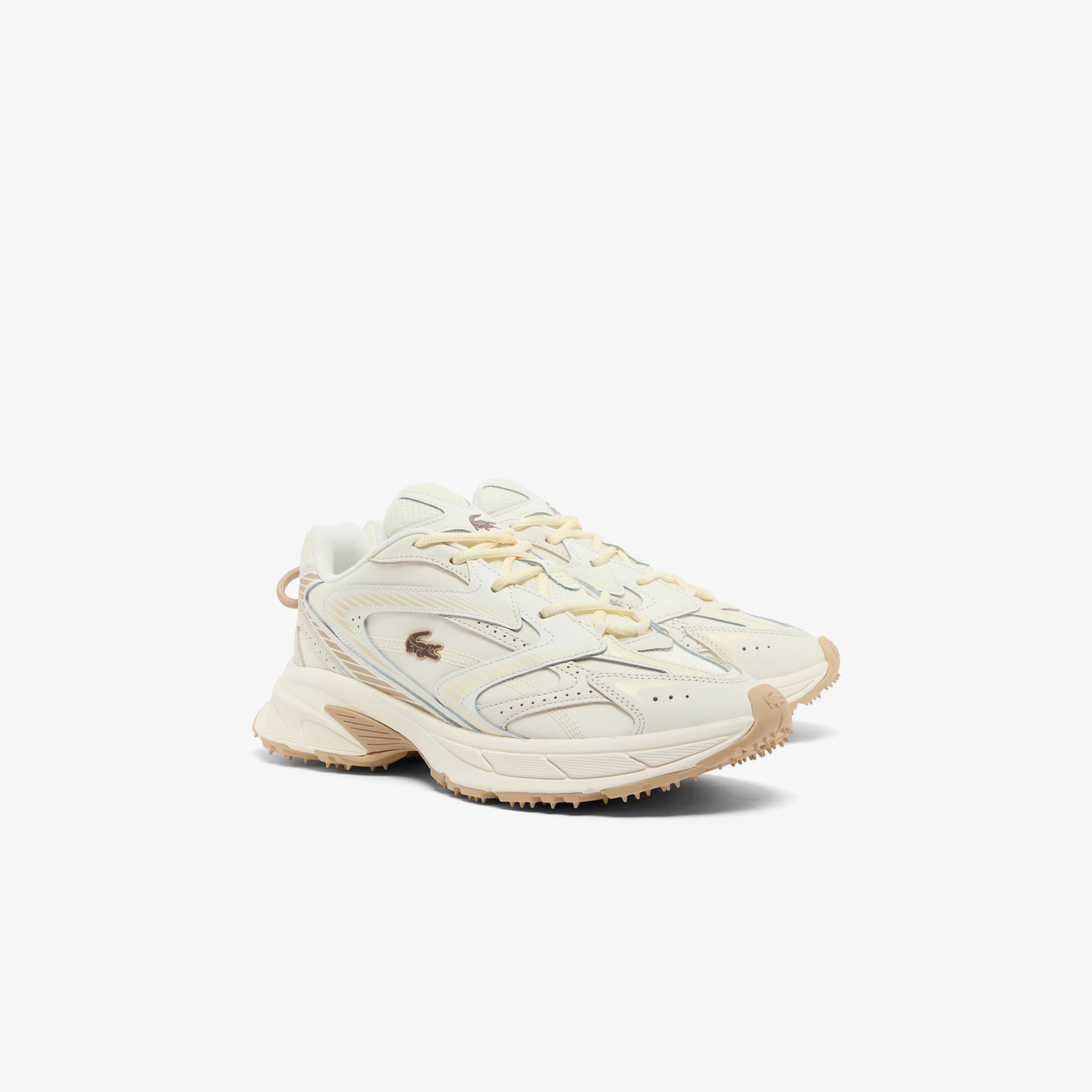 Lacoste L003 Neo Shot Erkek Krem Sneaker