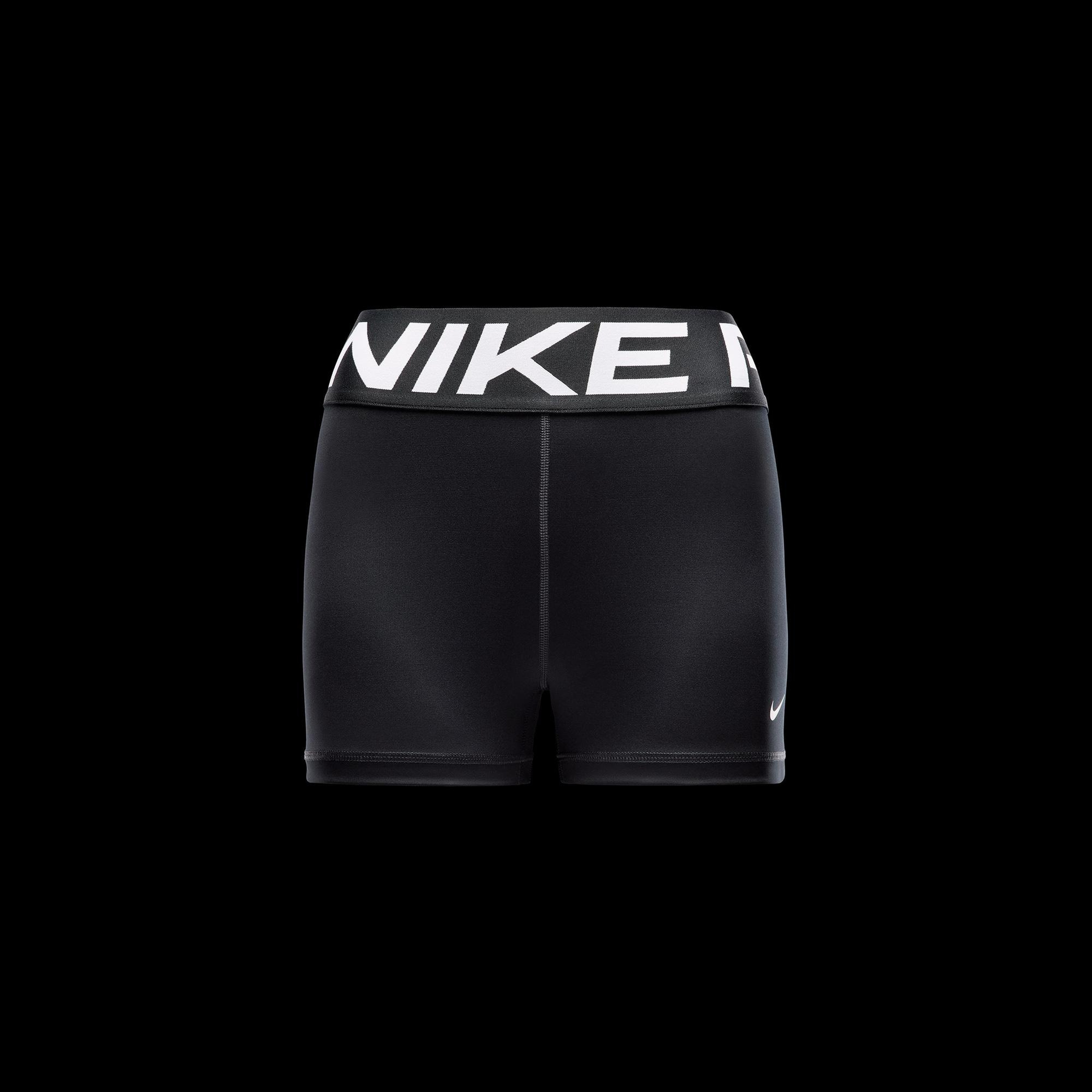 Nike Pro Sculpt Dri-Fit Yüksek Belli 8 cm Kadın Siyah Kısa Tayt