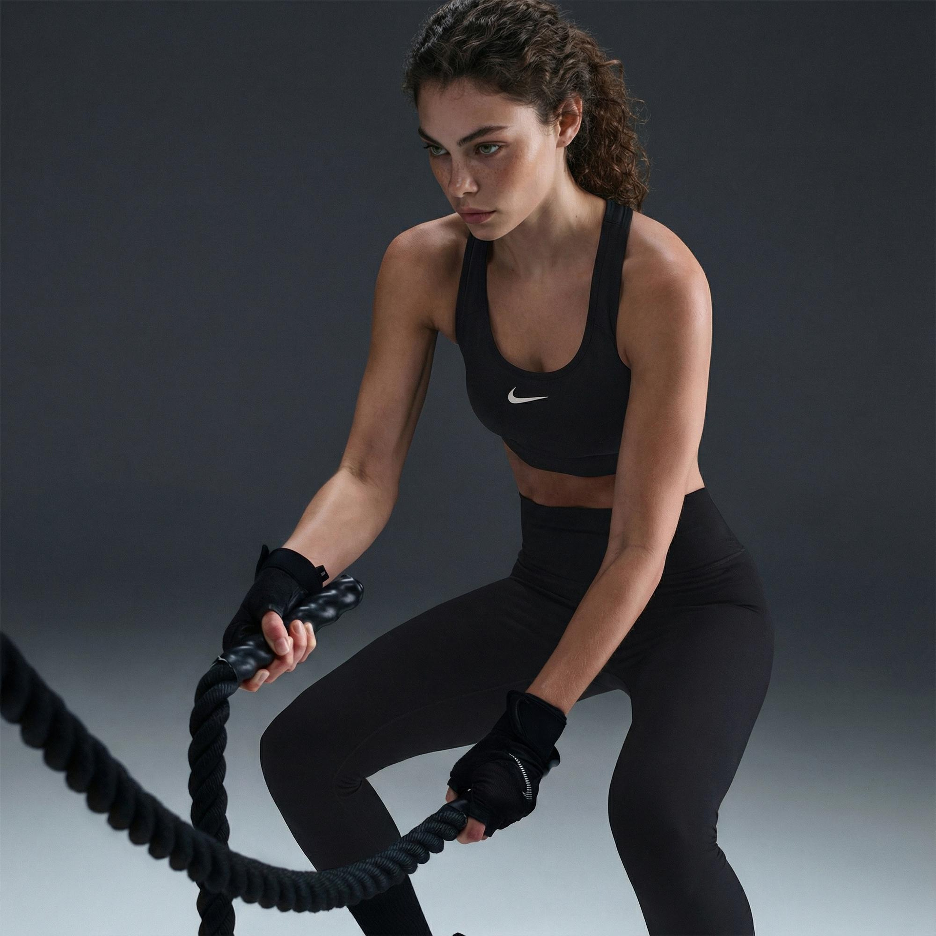 Nike One Dri-Fit Kadın Siyah Tayt