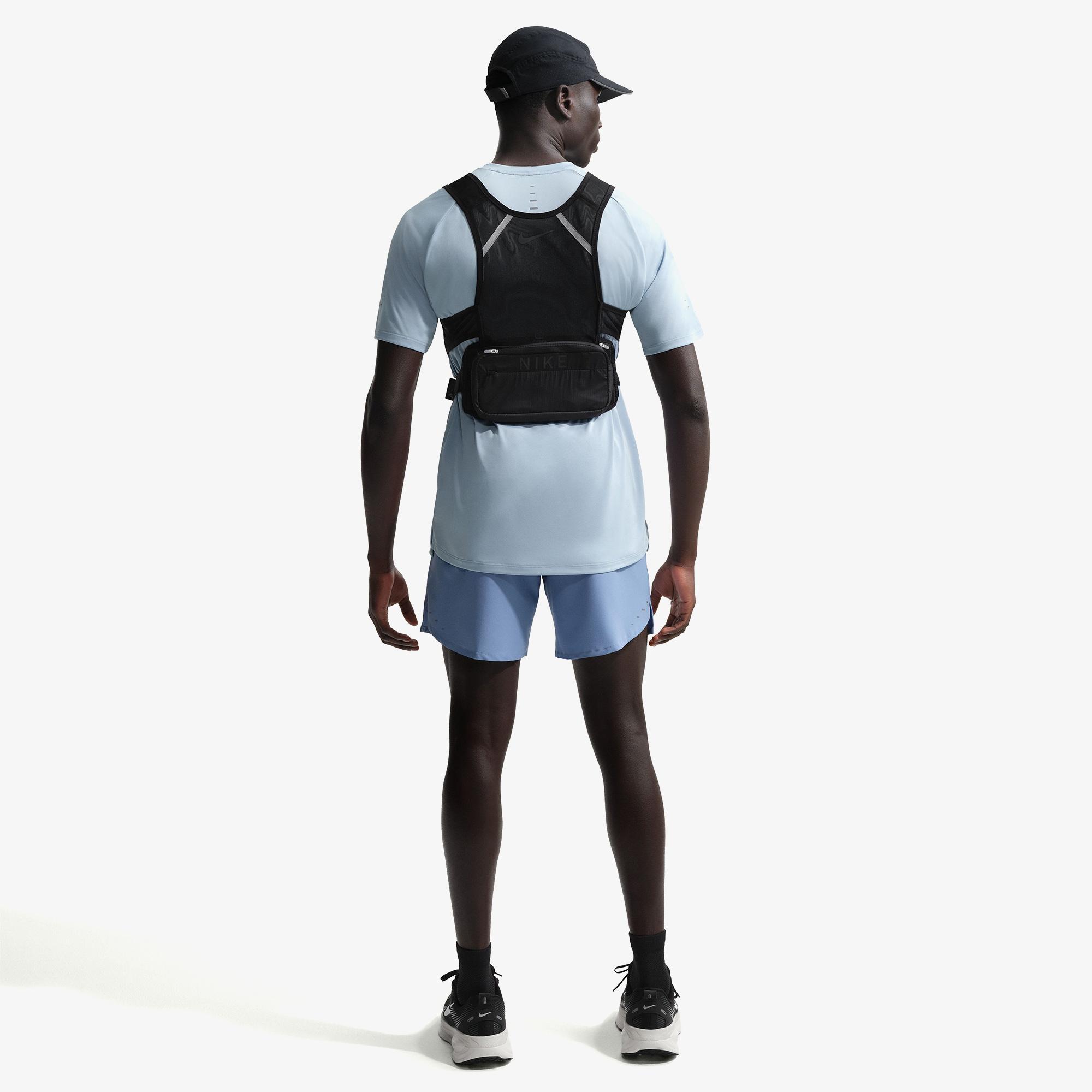 Nike Dri-Fit Stride Erkek Mavi T-Shirt