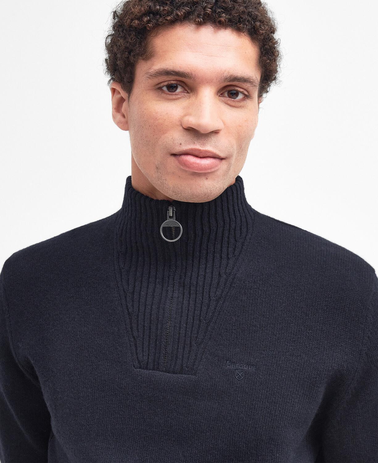 Barbour Essential Lambswool Half Zip Kazak