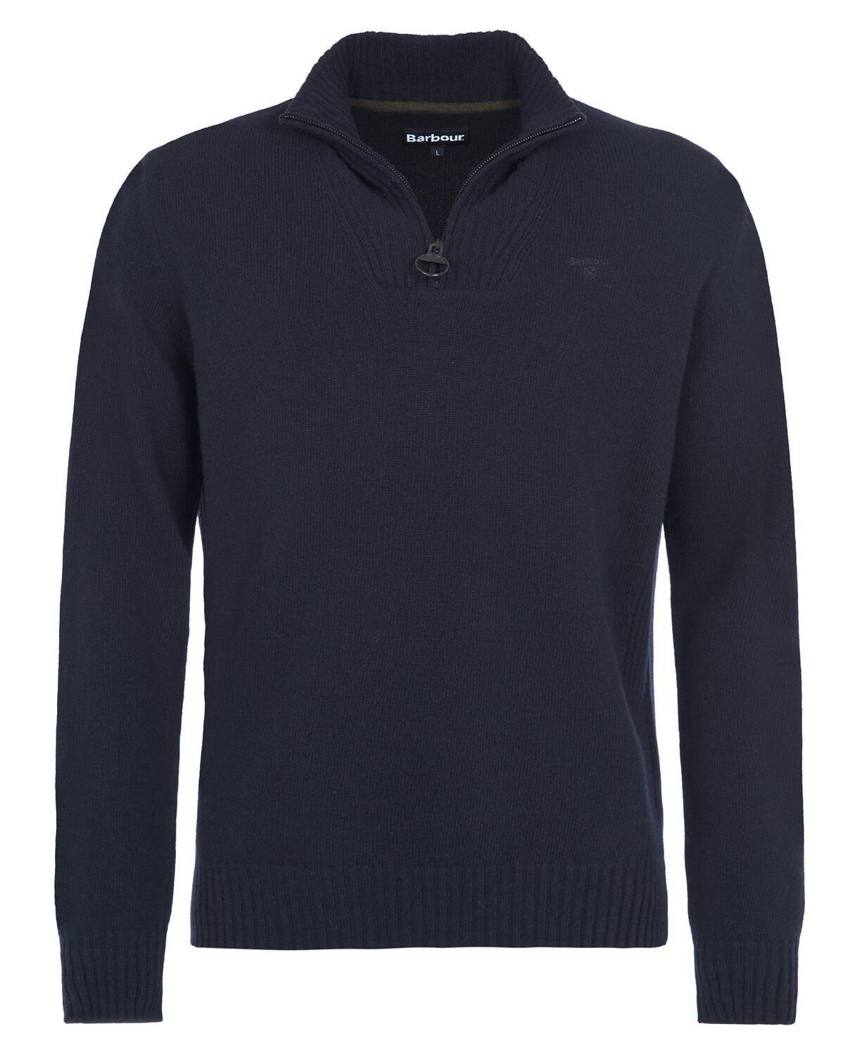 Barbour Essential Lambswool Half Zip Kazak