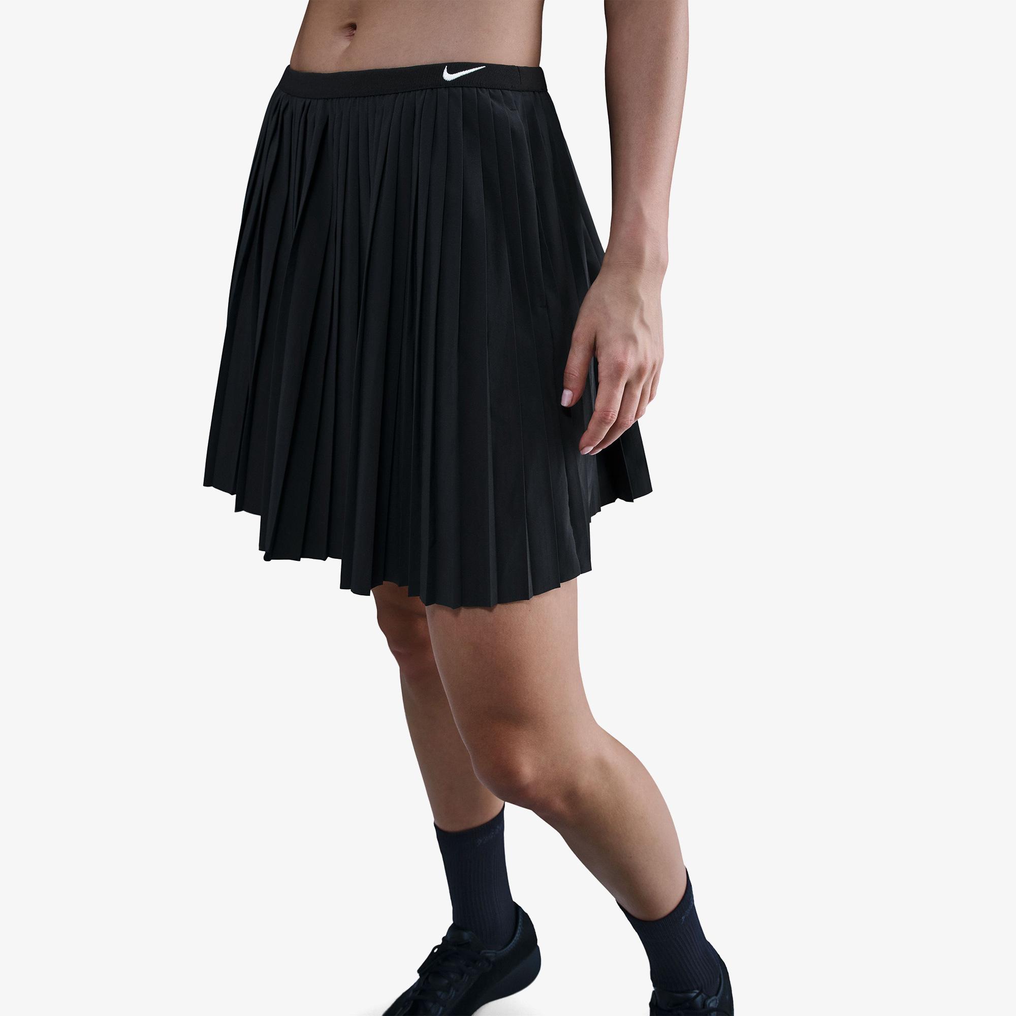 Nike Sportswear Pleated Kadın Siyah Etek