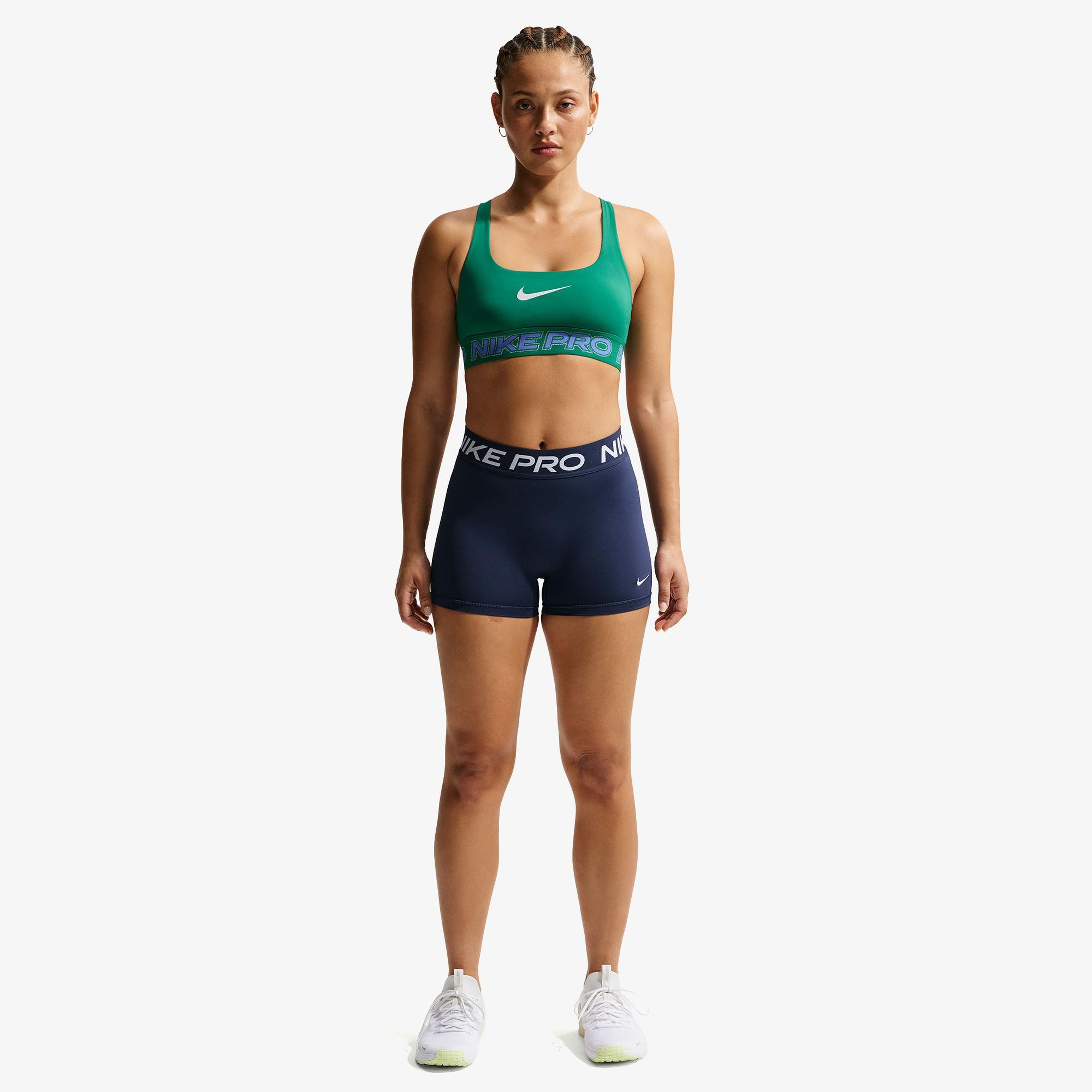 Nike Pro Dri-Fit 365 8 cm Kadın Lacivert Kısa Tayt