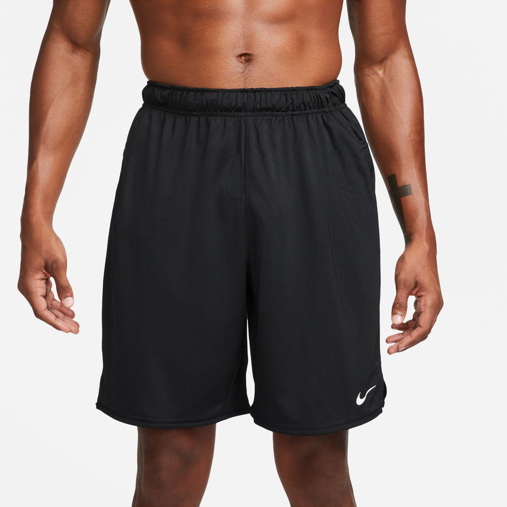 Nike Dri-Fit Totality Knit 9 inç Ul Erkek Siyah Şort
