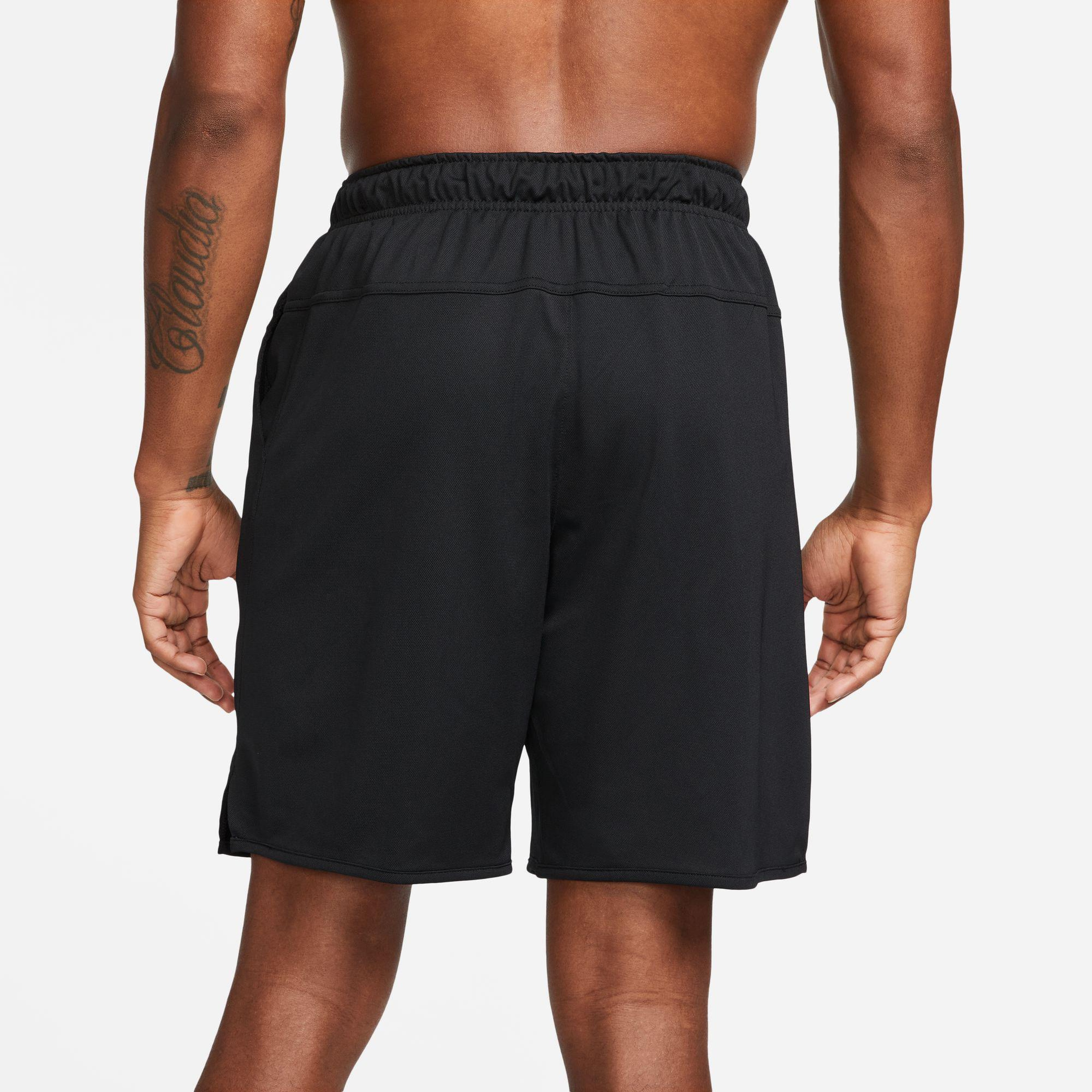 Nike Dri-Fit Totality Knit 9 inç Ul Erkek Siyah Şort