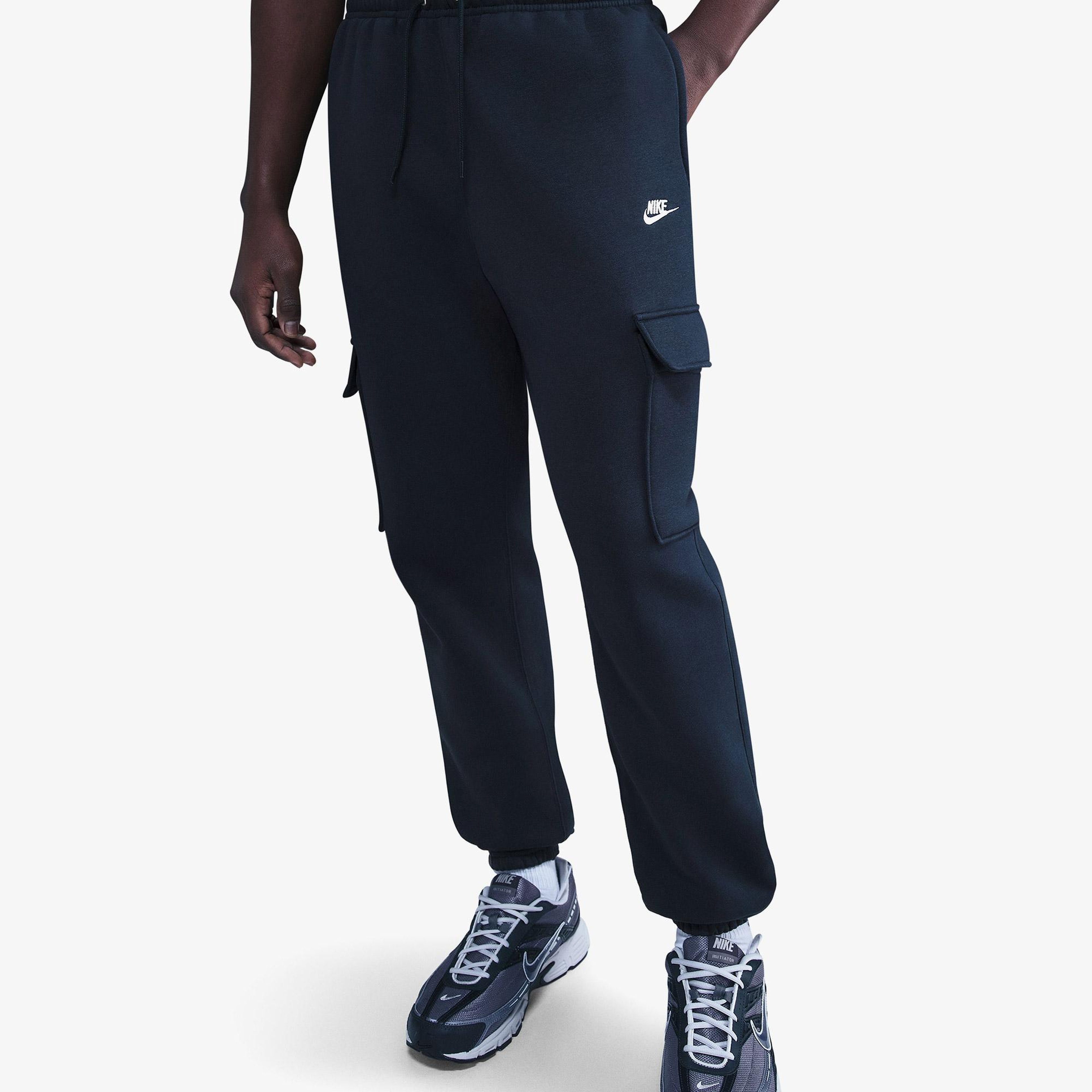 Nike Club Cargo Erkek Lacivert Eşofman Altı