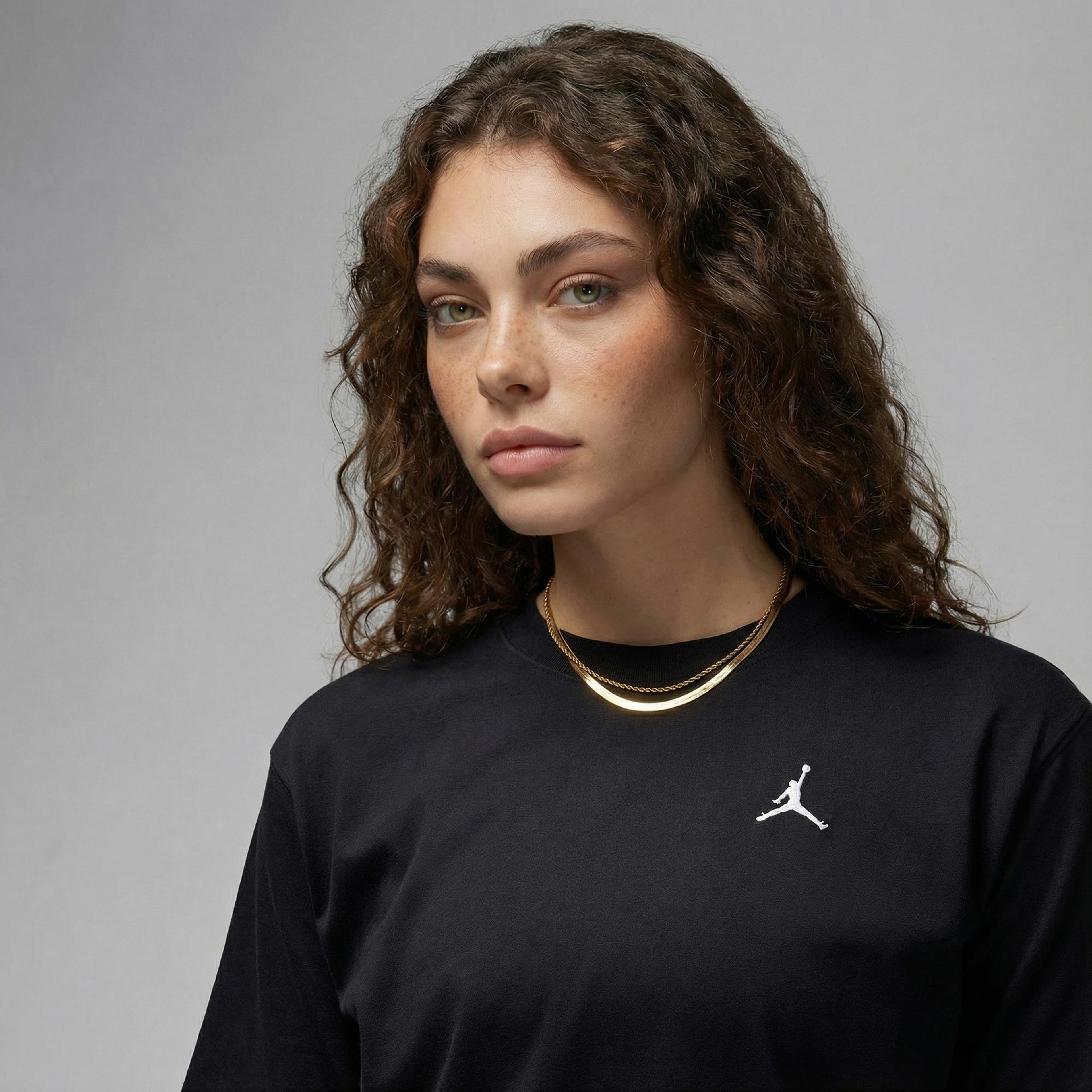 Jordan Essentials Kadın Siyah T-Shirt