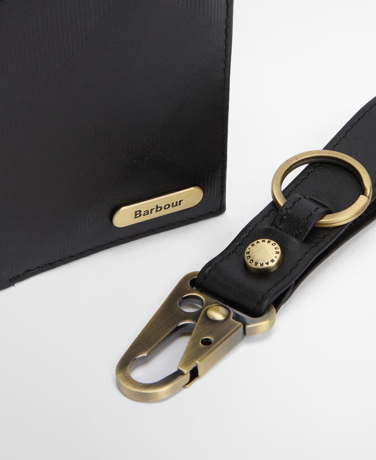 Barbour Brunton Deri Hediye Seti