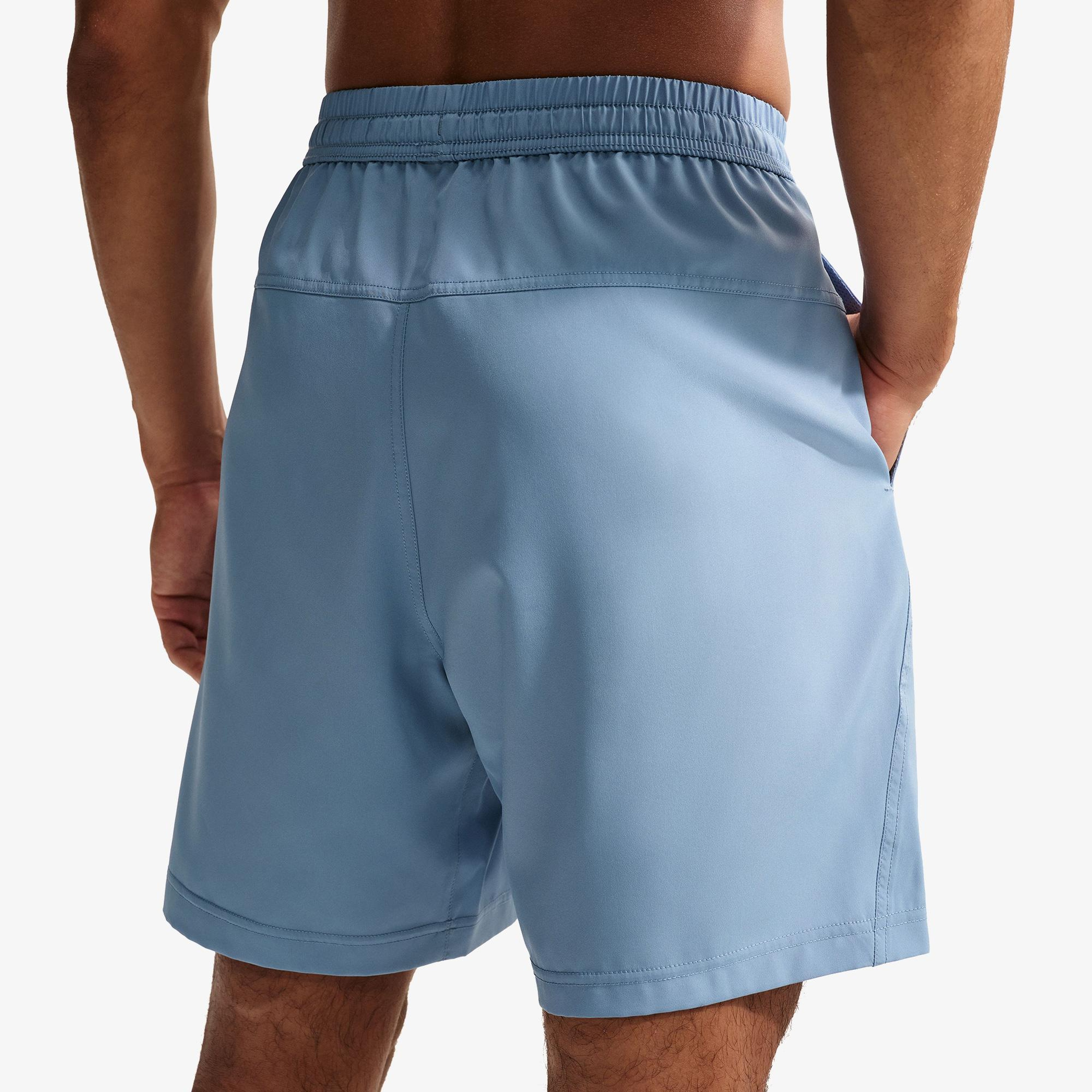 Nike Dri-Fit Form 18 cm Erkek Mavi Şort