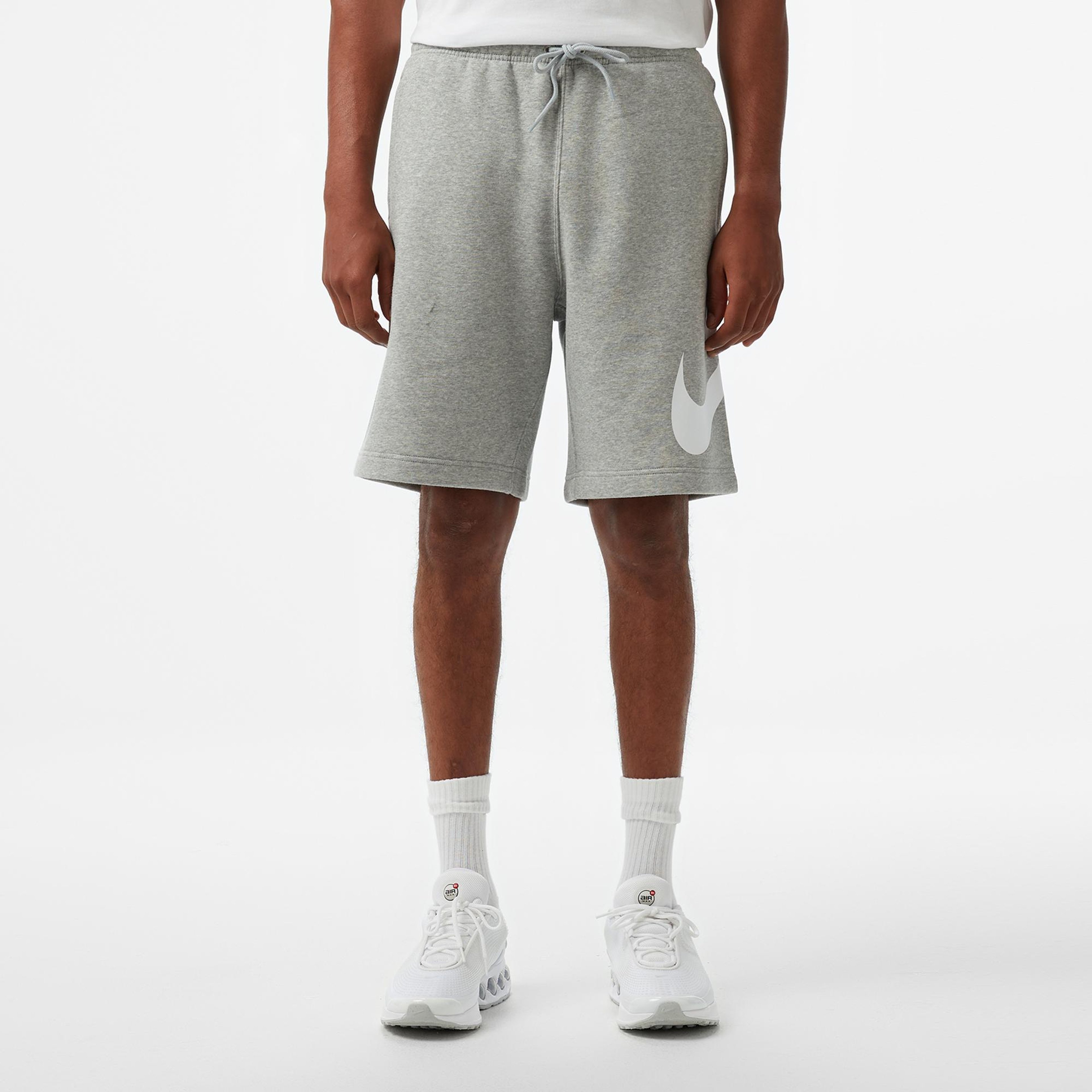 Nike Club Erkek Gri Şort