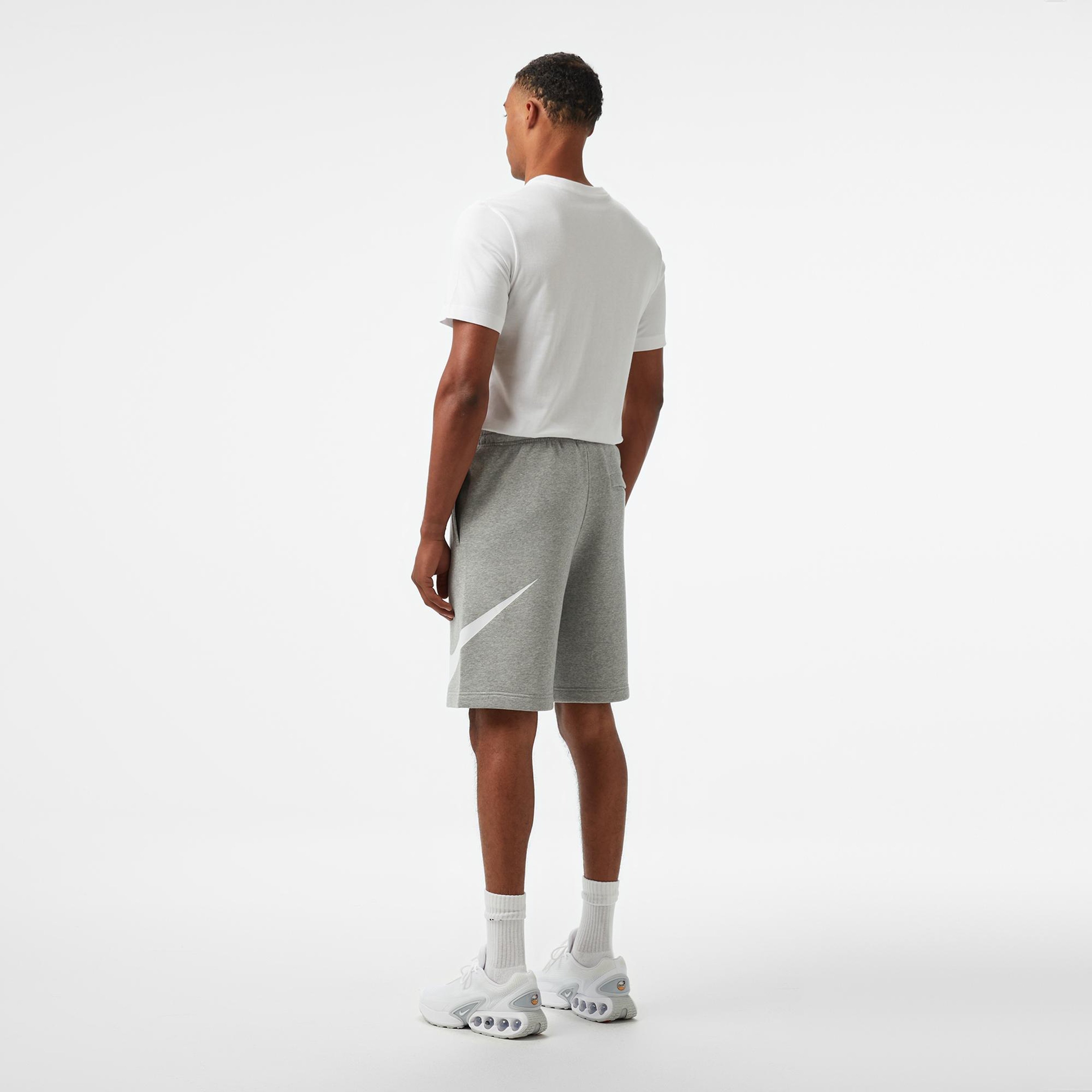 Nike Club Erkek Gri Şort