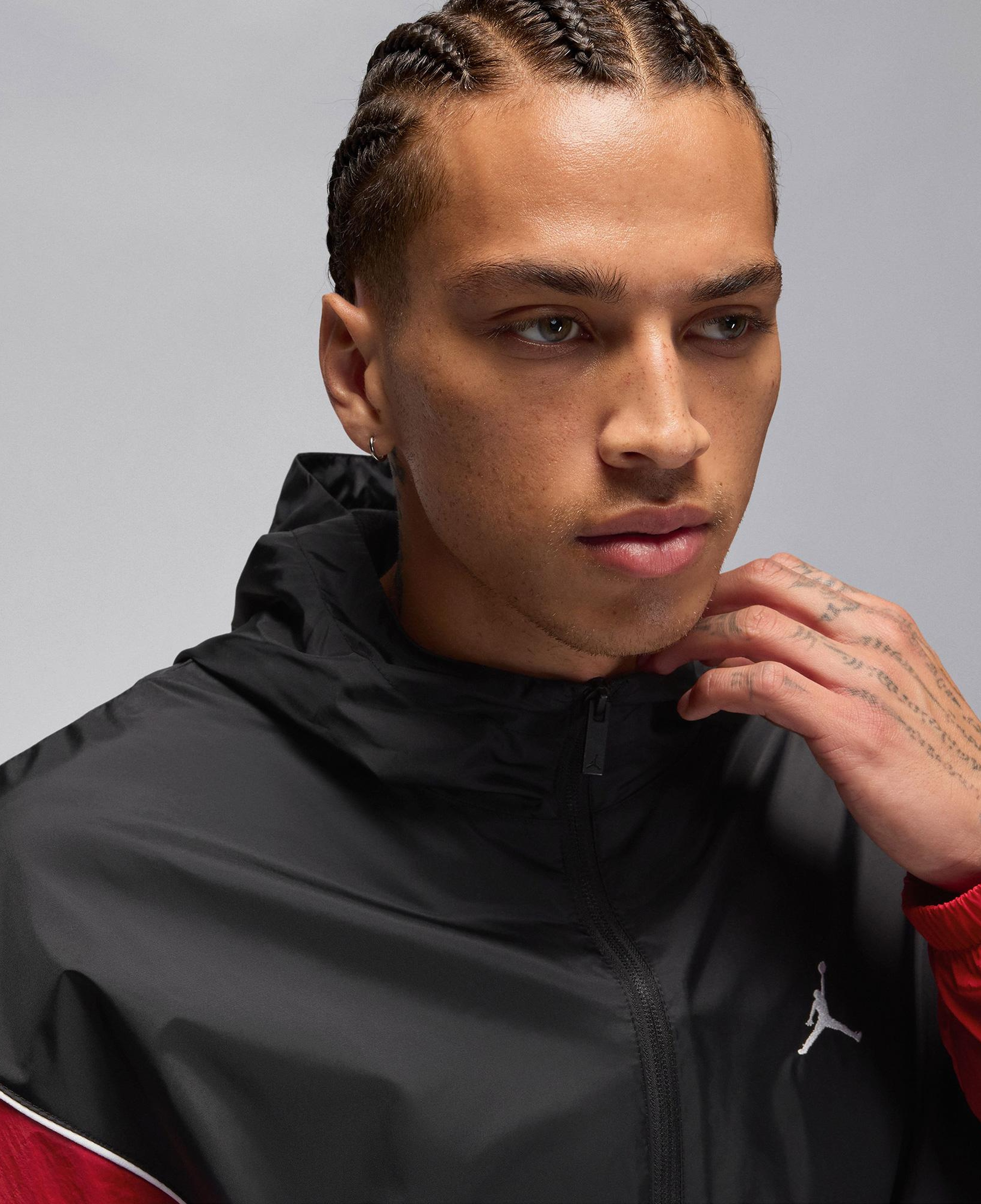 Jordan Brooklyn Draft Erkek Siyah Ceket