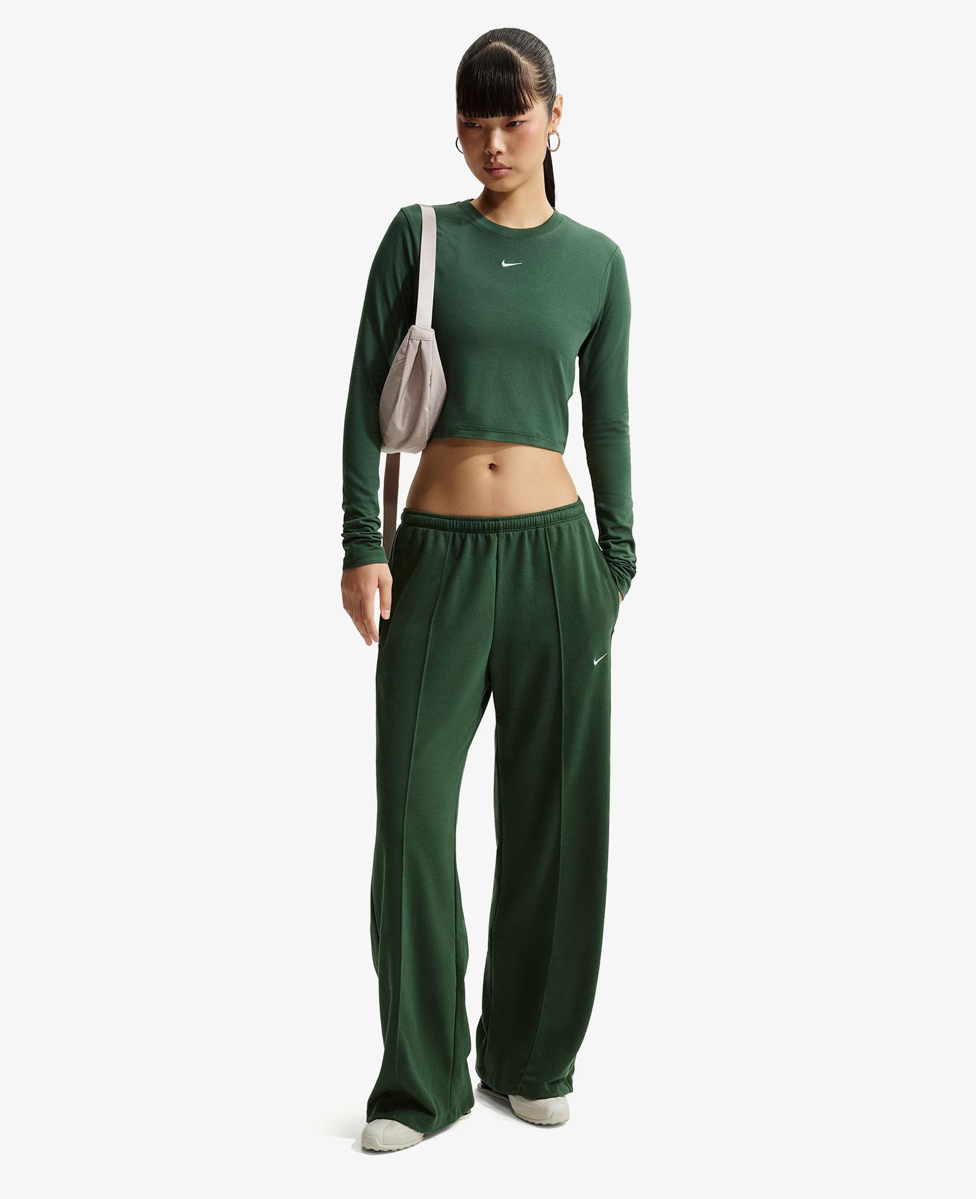 Nike Sportswear Chill Terry Kadın Yeşil Eşofman Altı