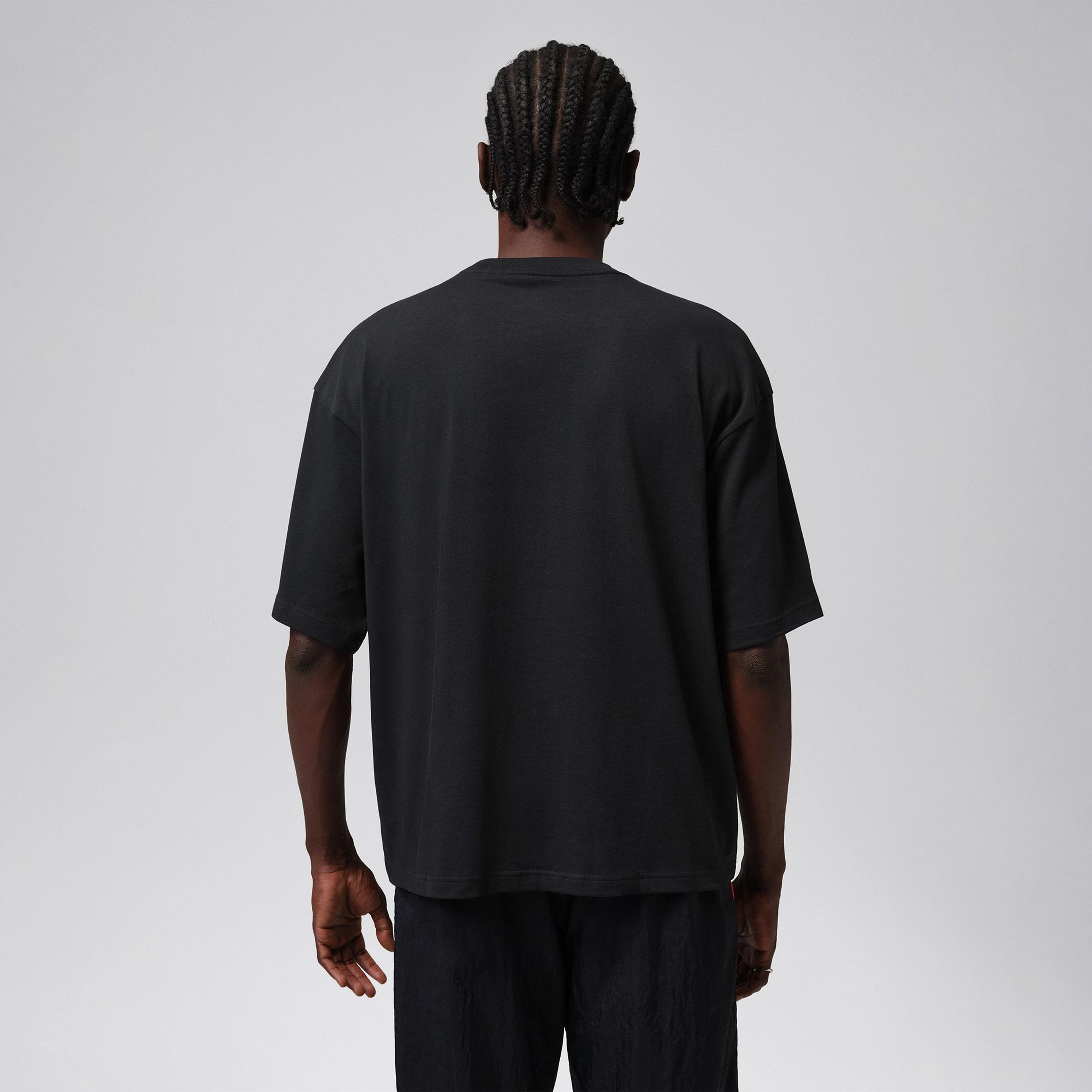 Jordan Flight Crew Erkek Siyah T-Shirt