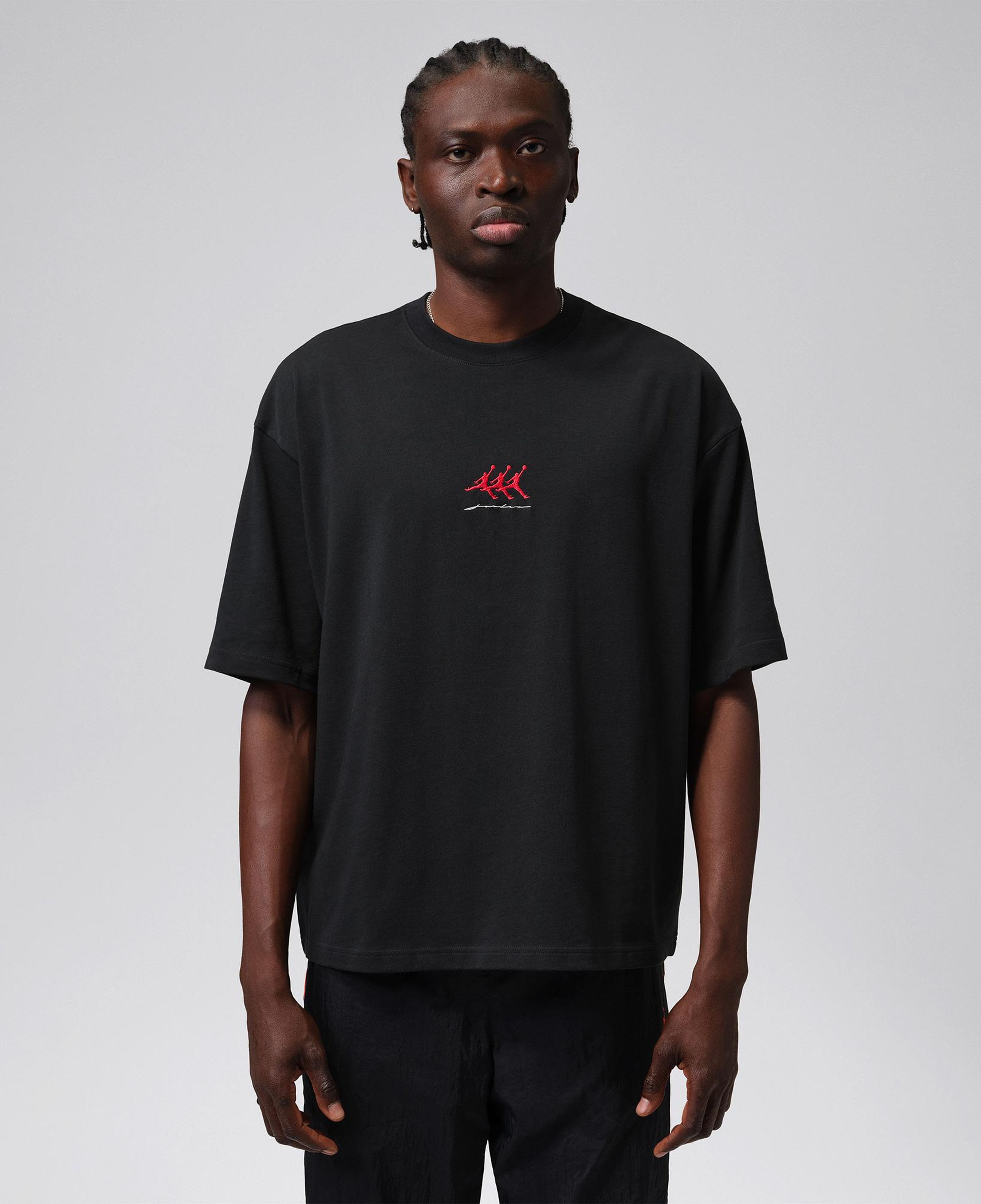 Jordan Flight Crew Erkek Siyah T-Shirt