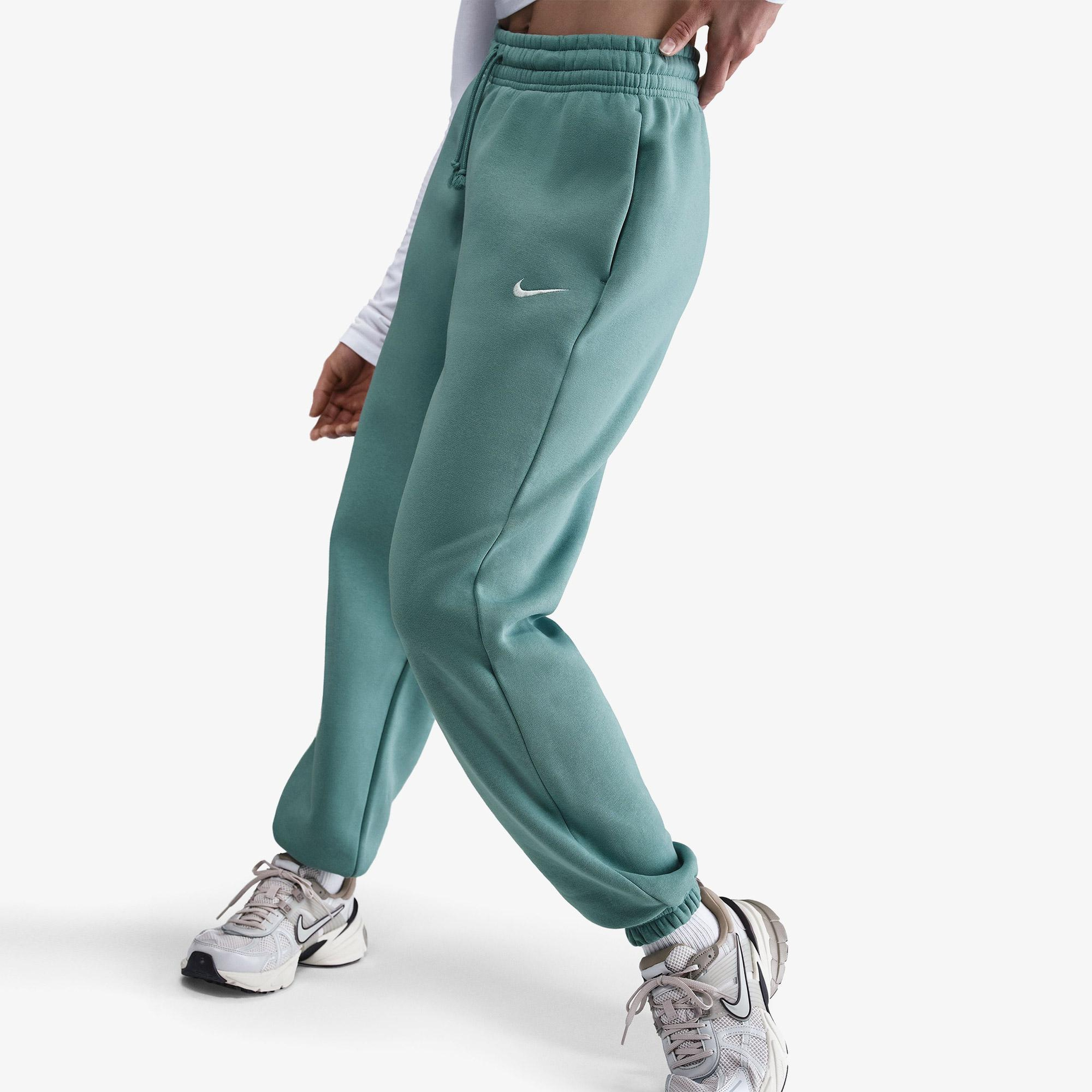 Nike Sportswear Phoenix Fleece Kadın Yeşil Eşofman Altı