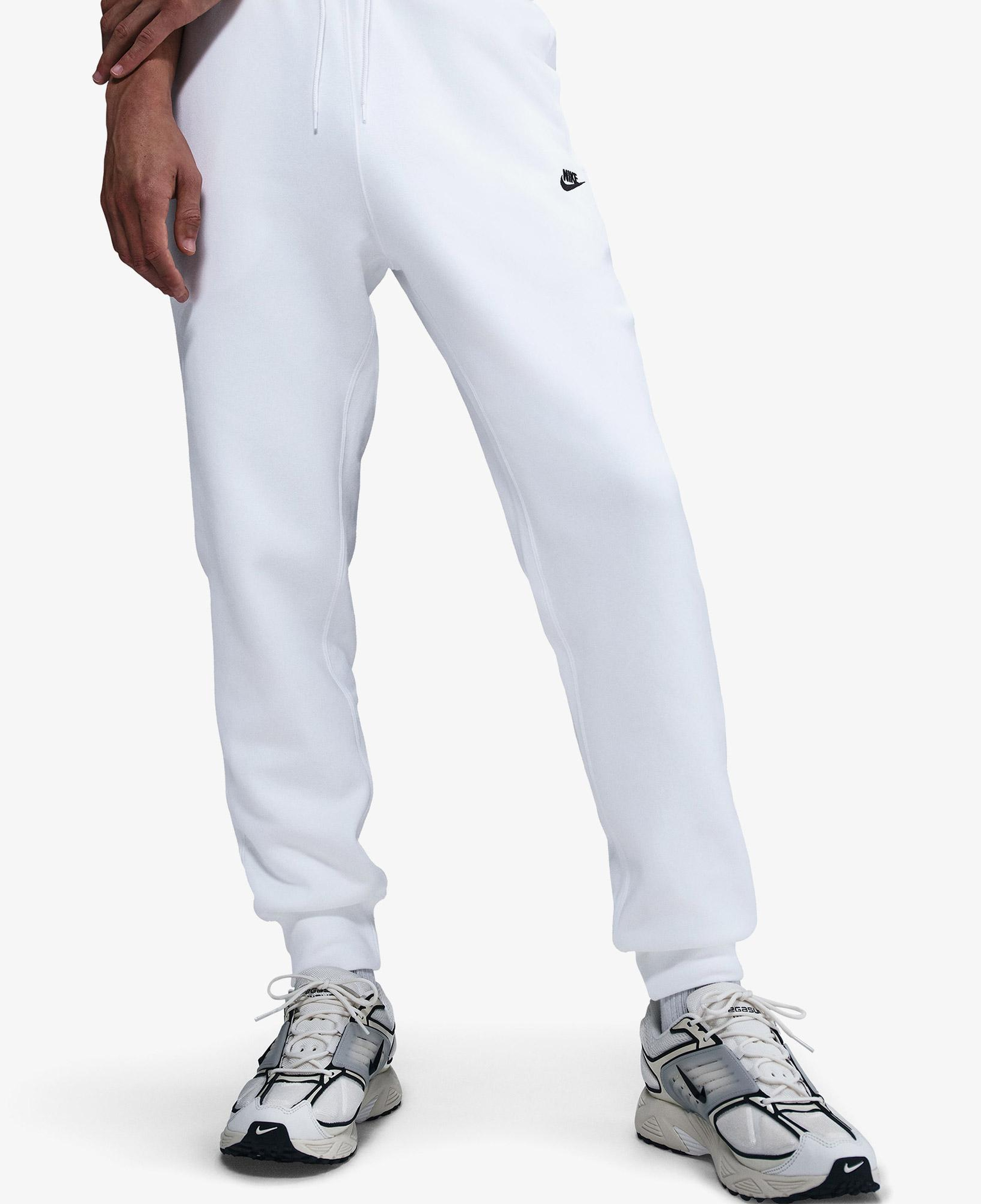 Nike Club Erkek Beyaz Eşofman Altı