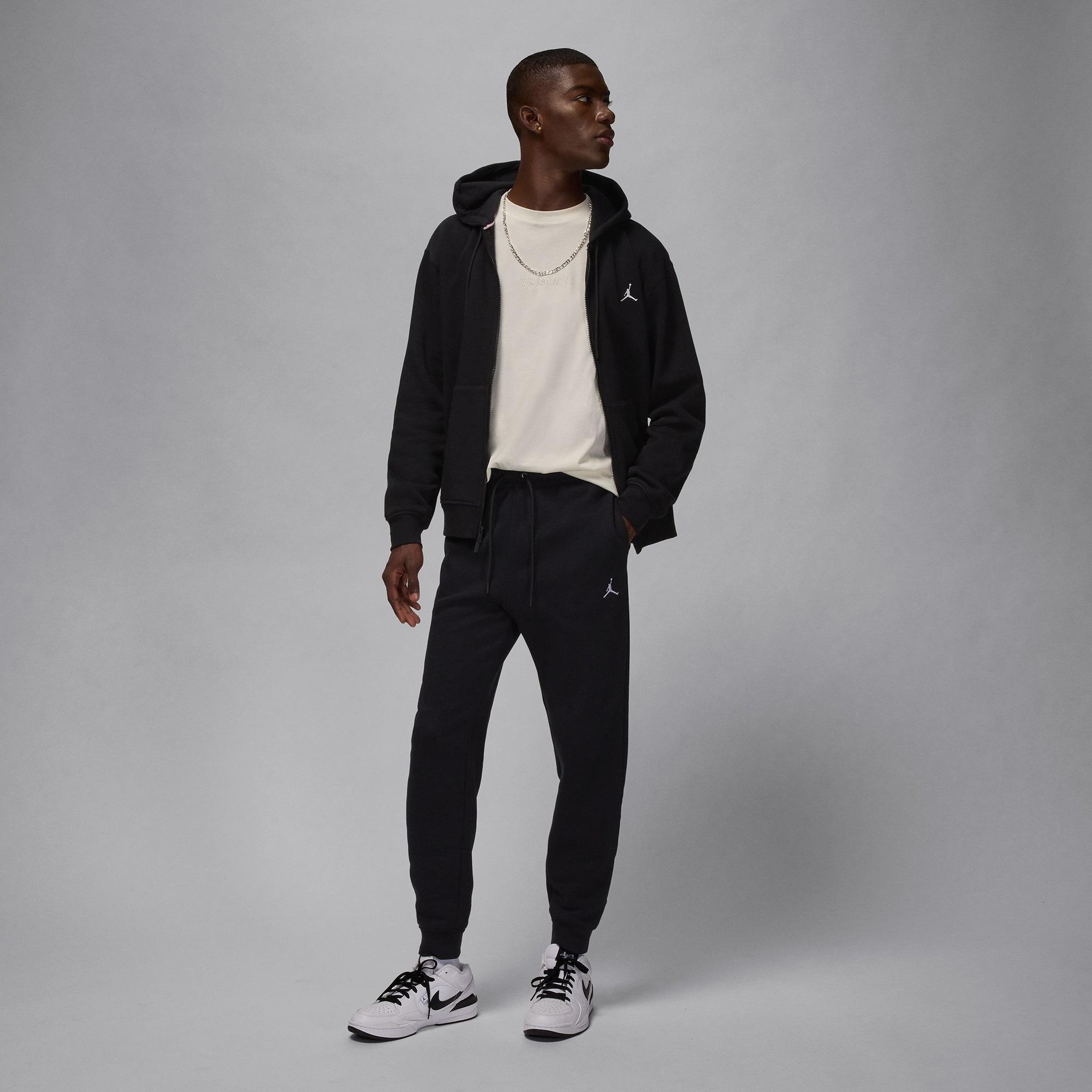 Jordan Brooklyn Fleece Erkek Siyah Eşofman Altı