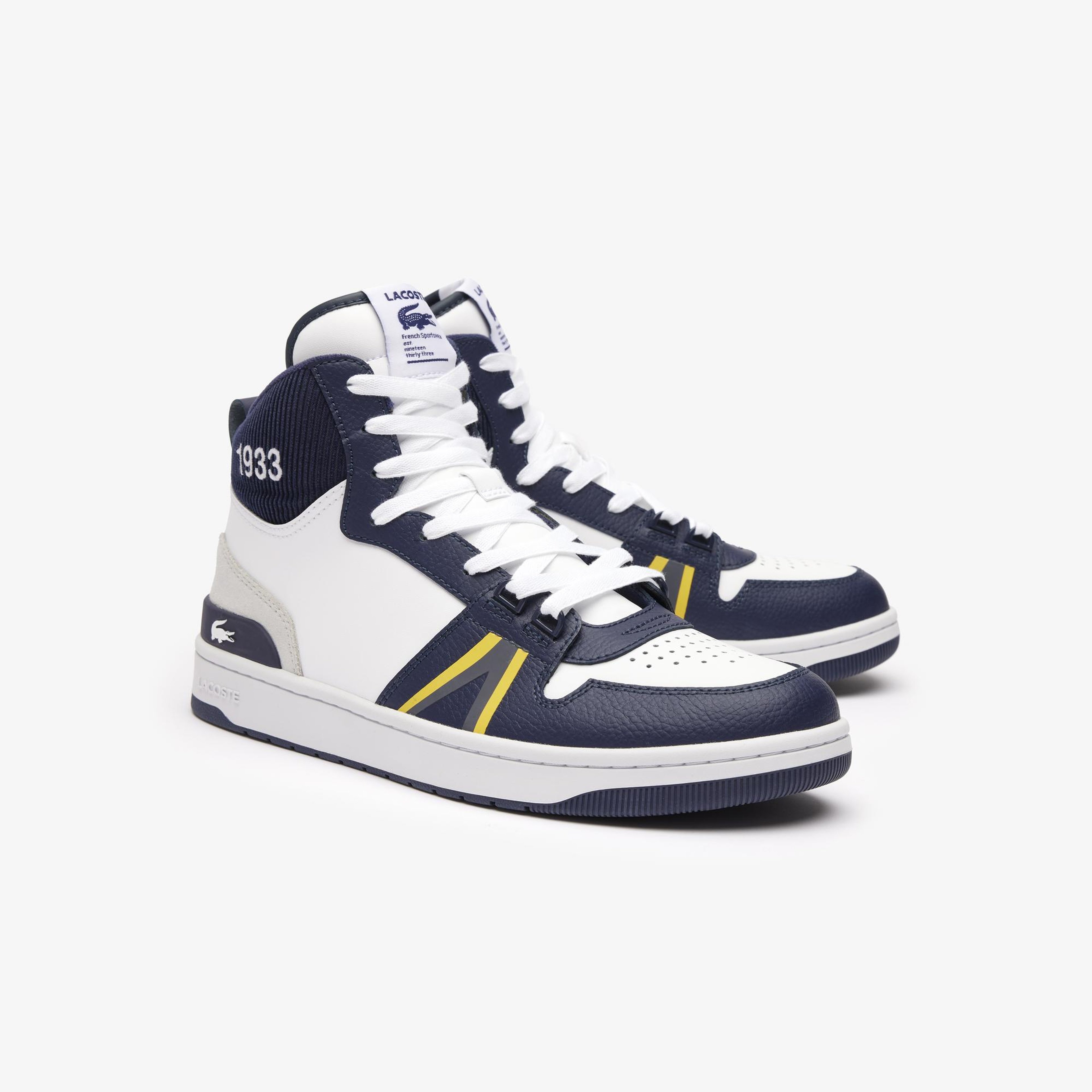 Lacoste SPORT L001 Mid Erkek Beyaz Sneaker