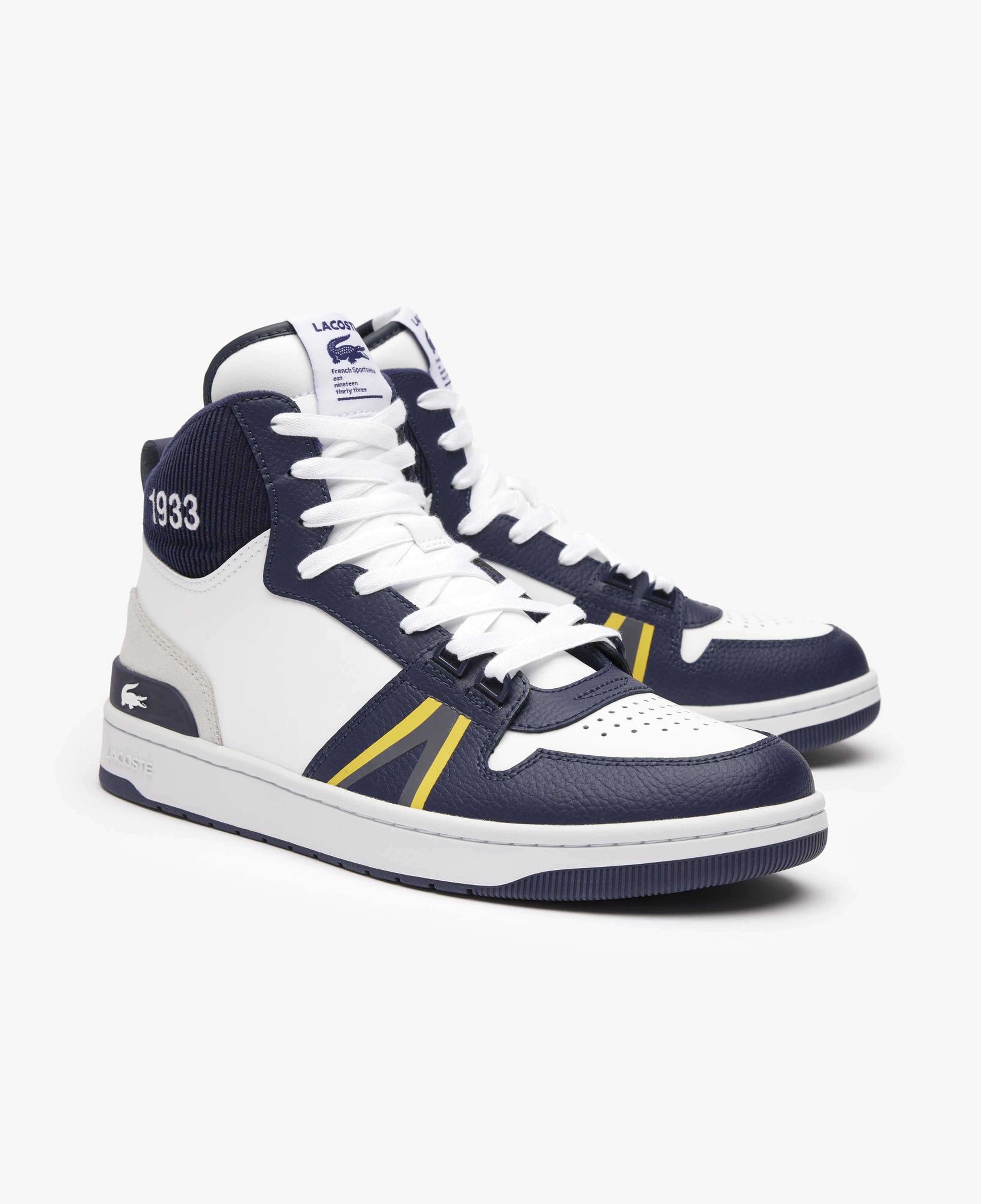 Lacoste SPORT L001 Mid Erkek Beyaz Sneaker