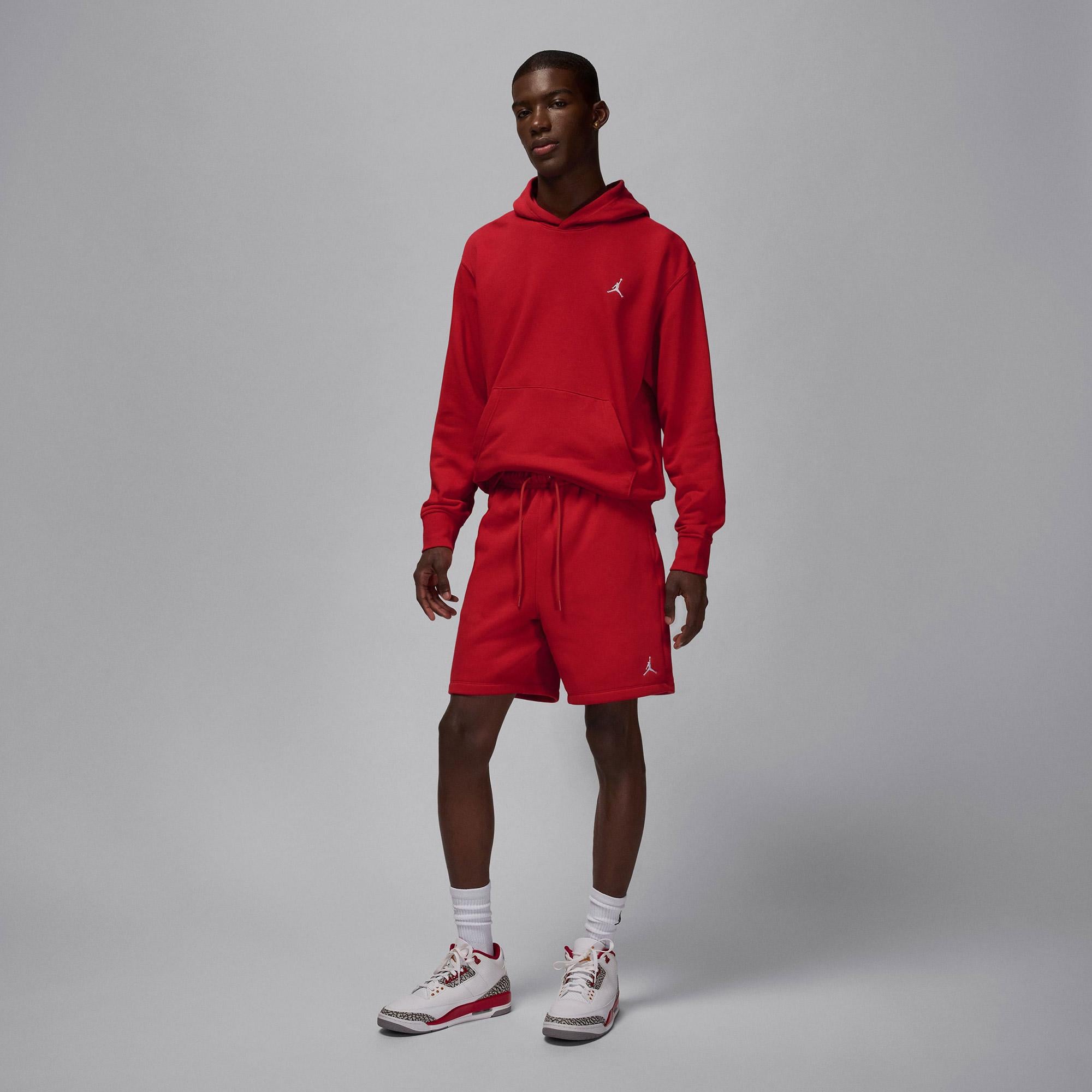 Jordan Brooklyn Fleece Erkek Kırmızı Şort