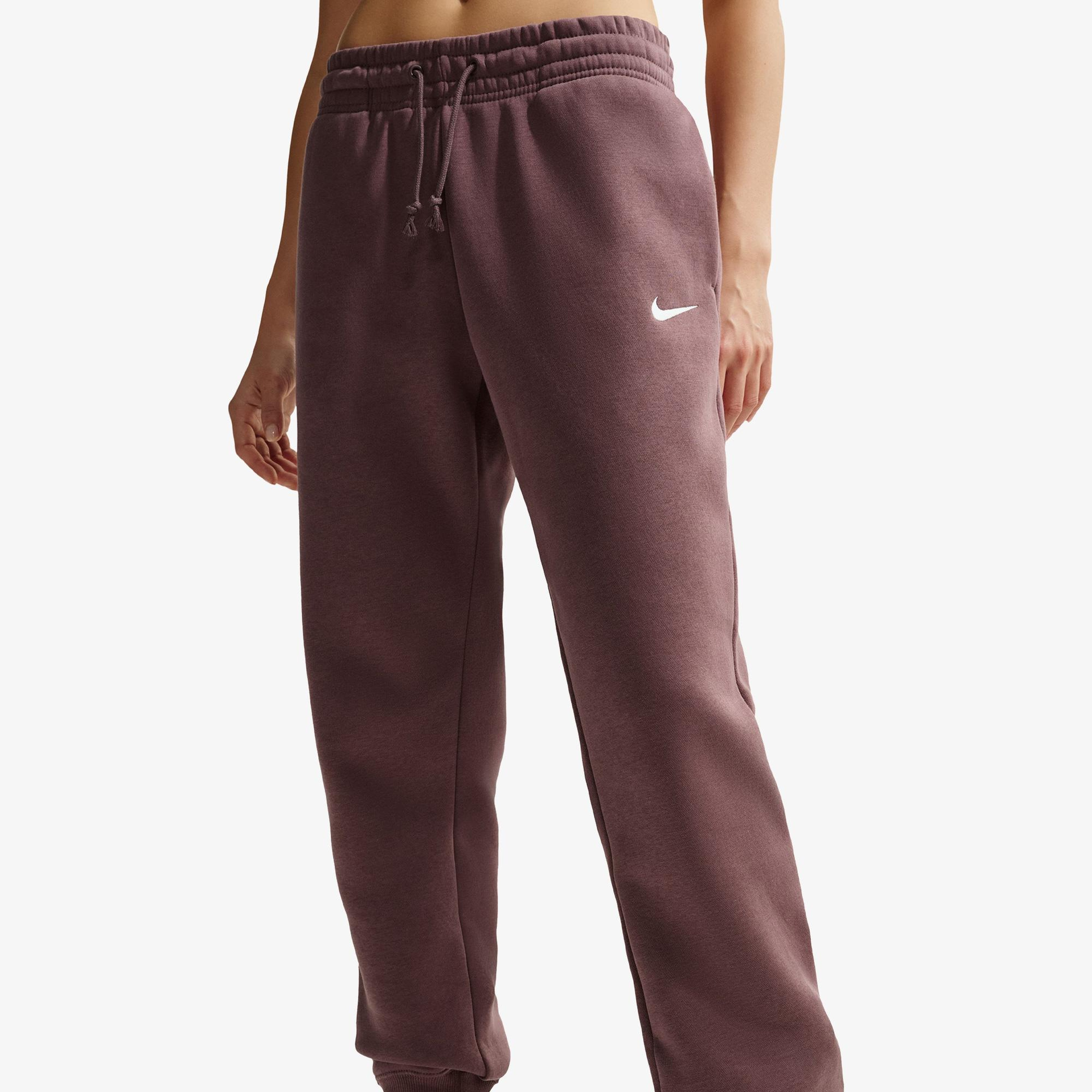 Nike Sportswear Phoenix Fleece Kadın Kahverengi Eşofman Altı