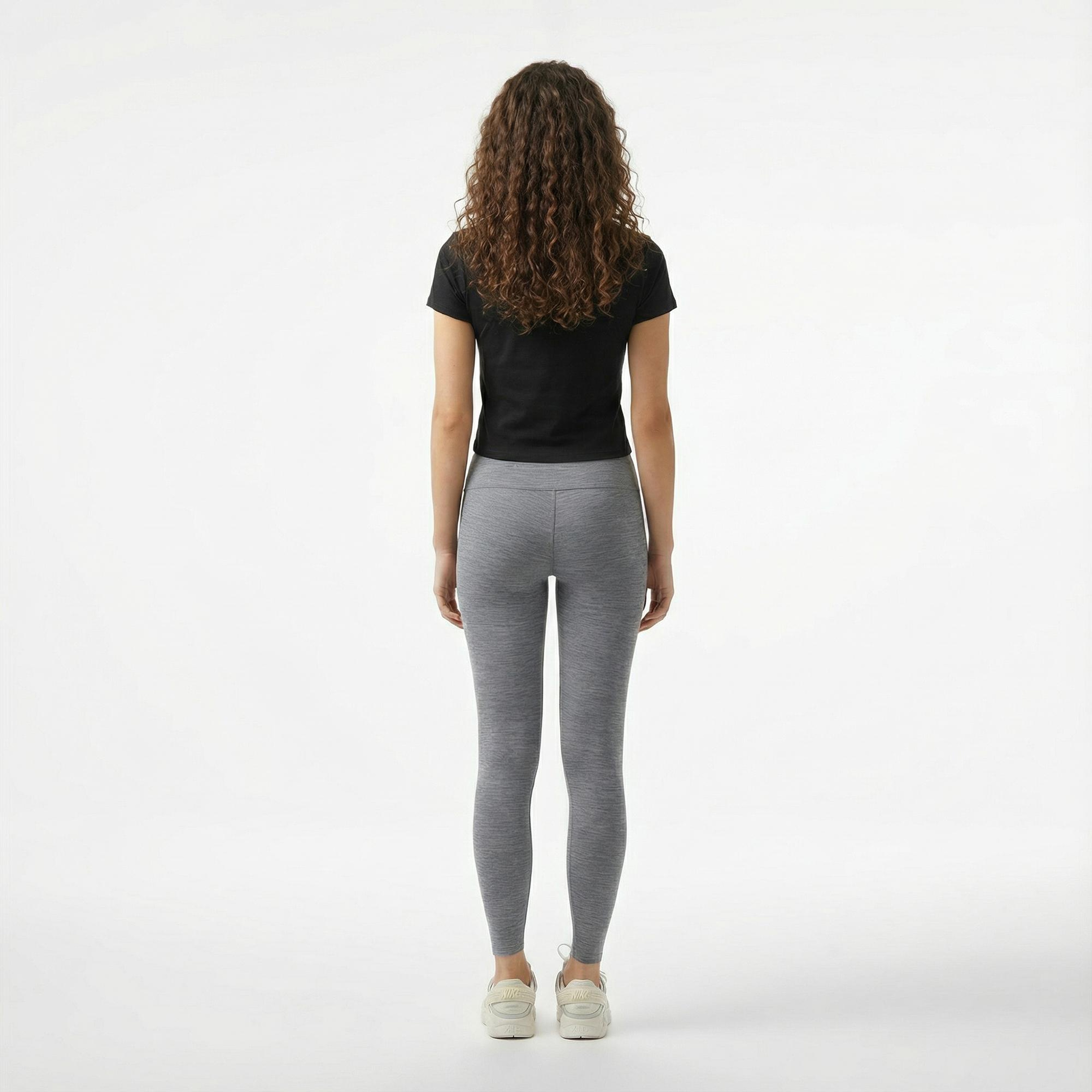 Nike Dri-Fit One Kadın Gri Tayt