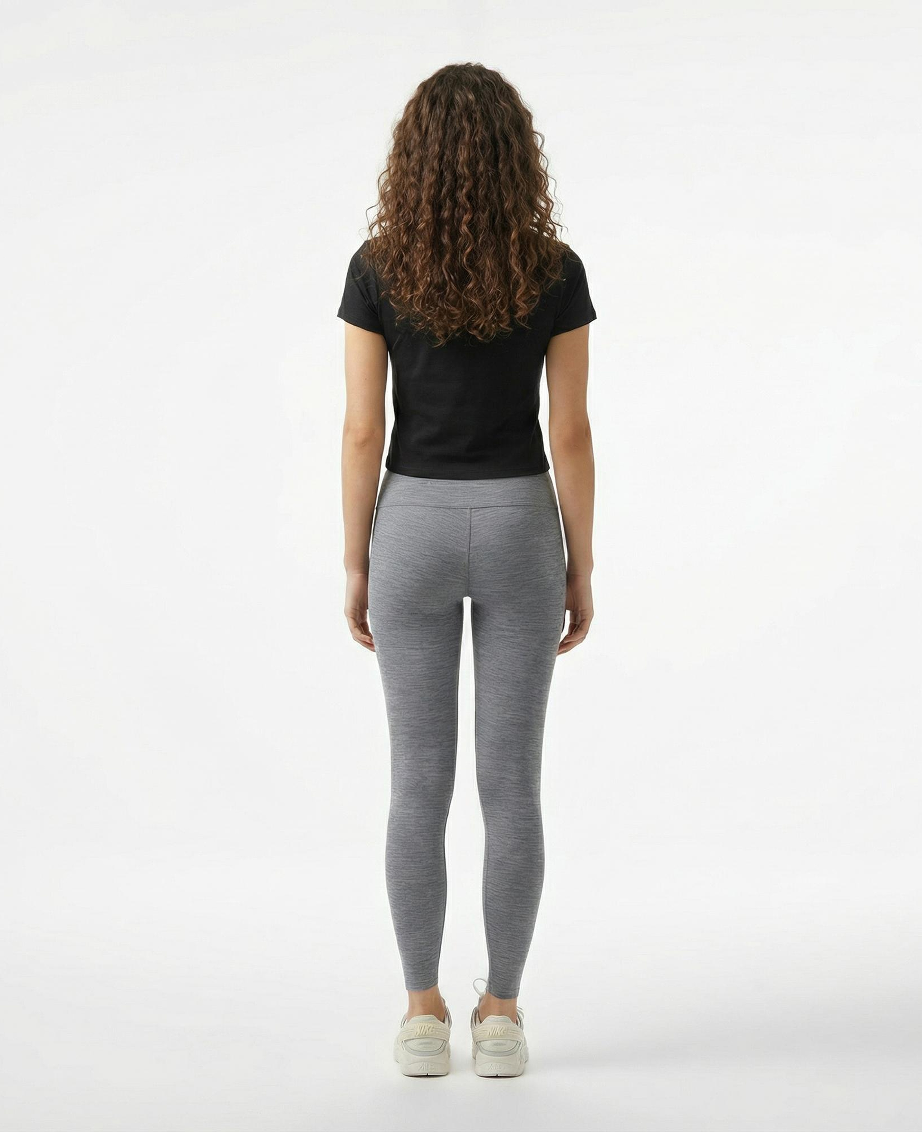 Nike Dri-Fit One Kadın Gri Tayt