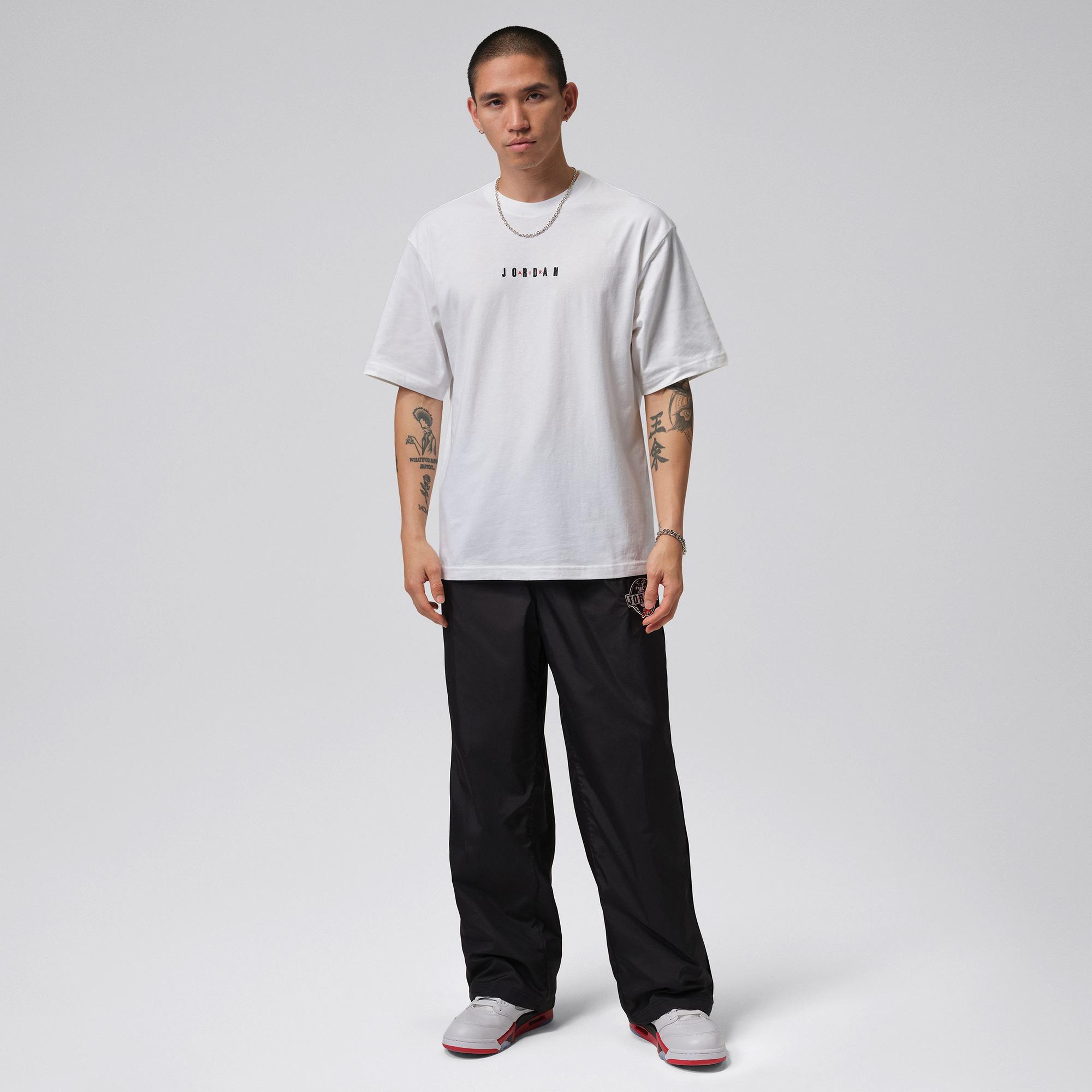 Jordan Air Crew Erkek Beyaz T-Shirt