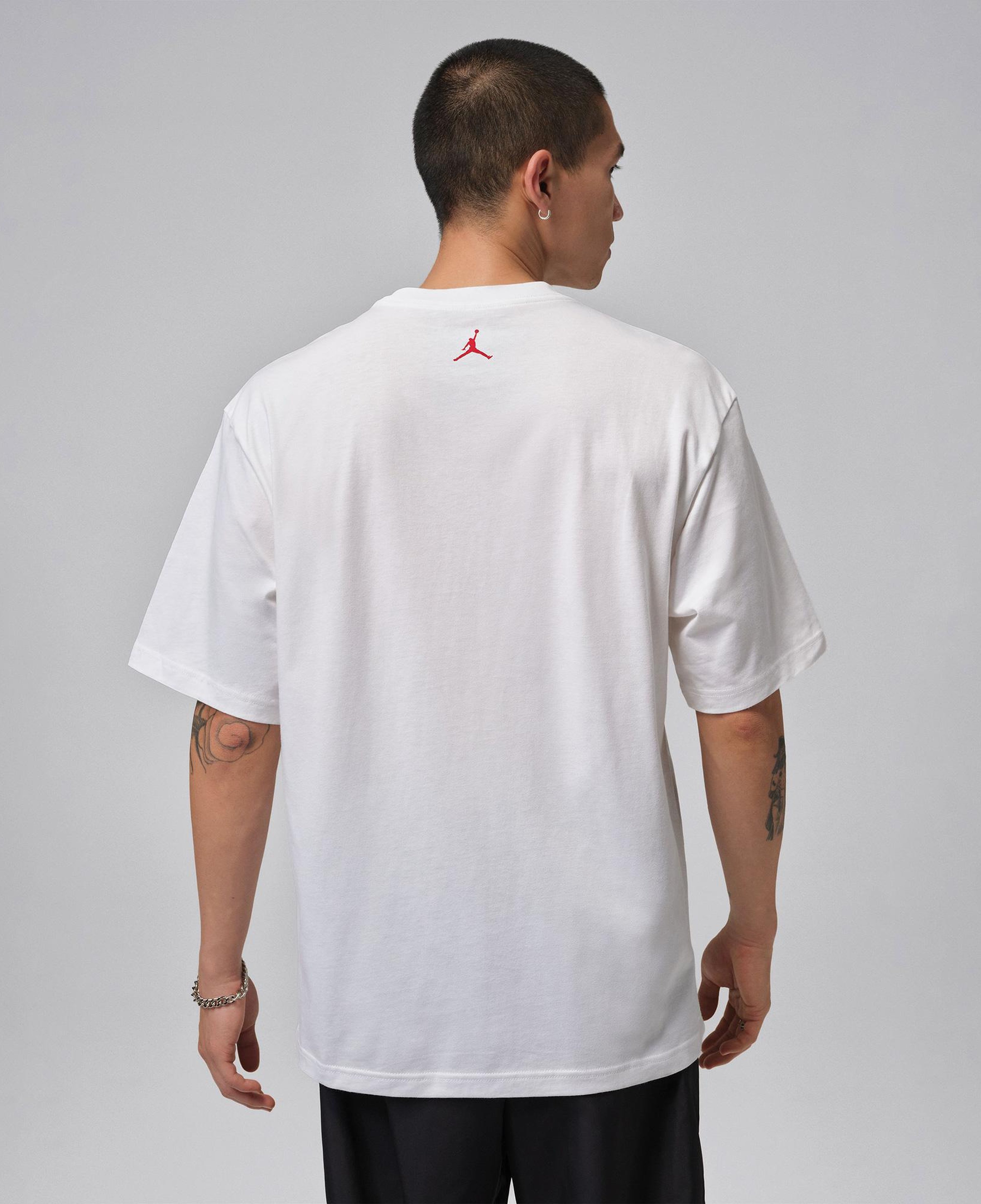 Jordan Air Crew Erkek Beyaz T-Shirt