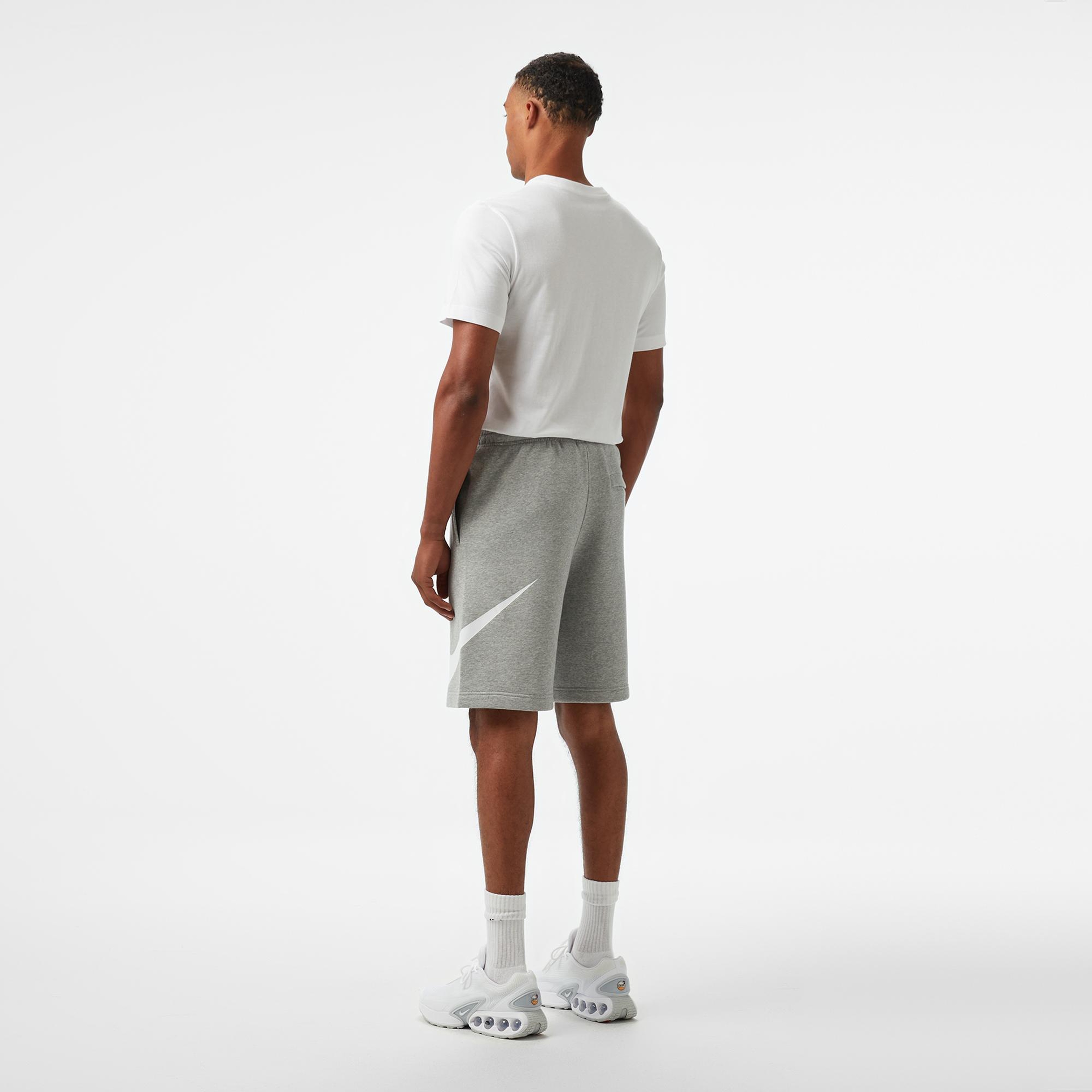 Nike Club Erkek Gri Şort
