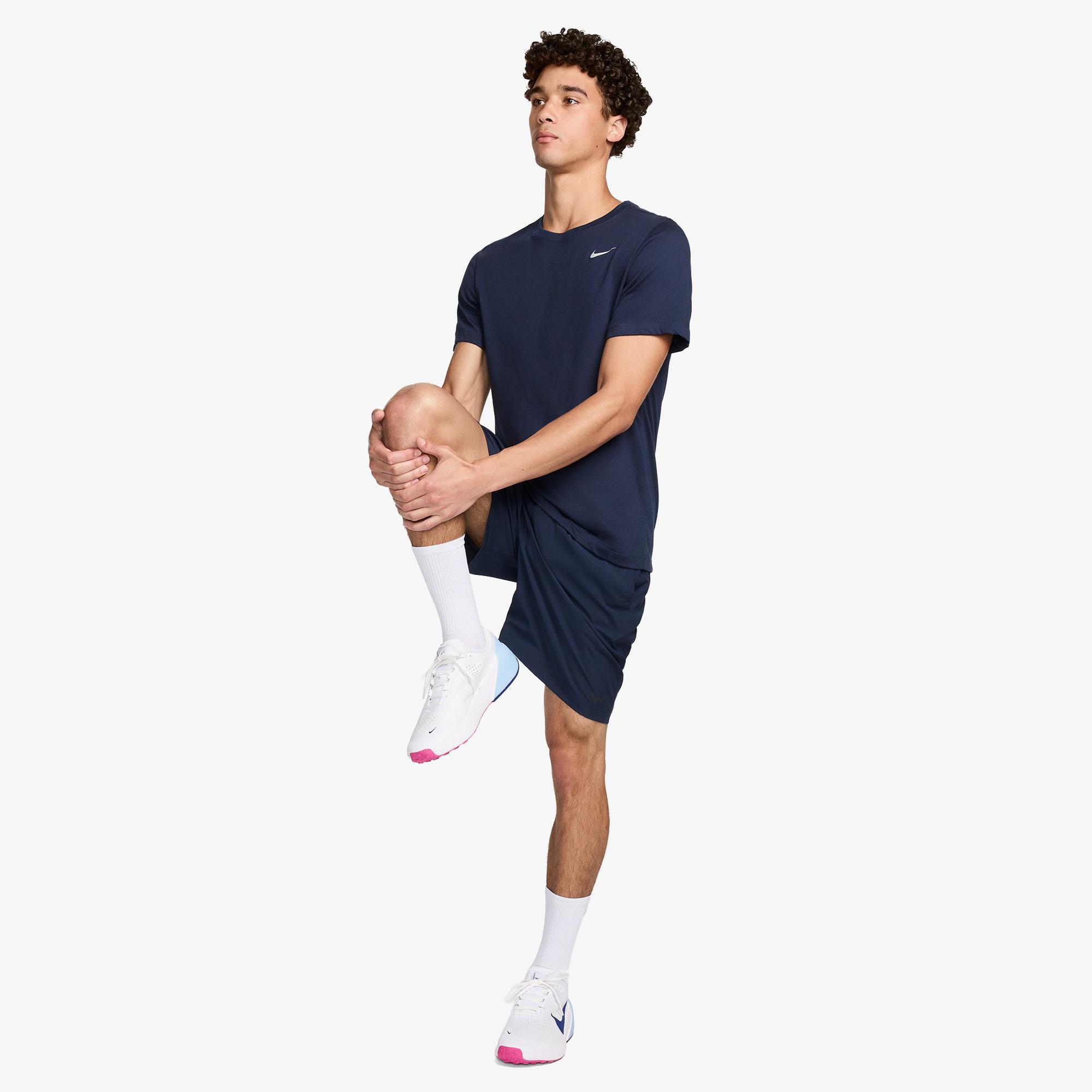 Nike Dri-Fit Form 18 cm Erkek Lacivert Şort
