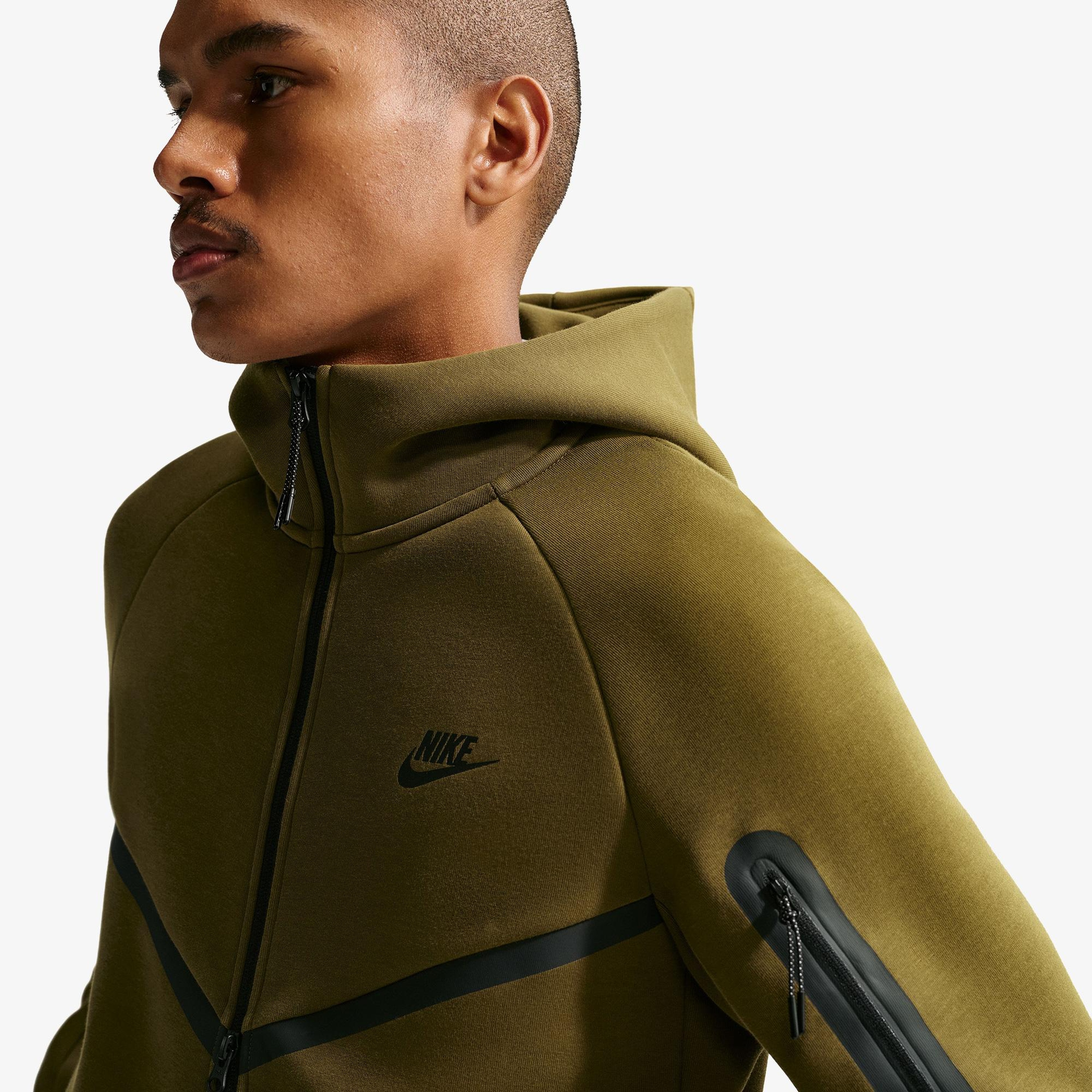 Nike Tech Fleece Erkek Haki Sweatshirt
