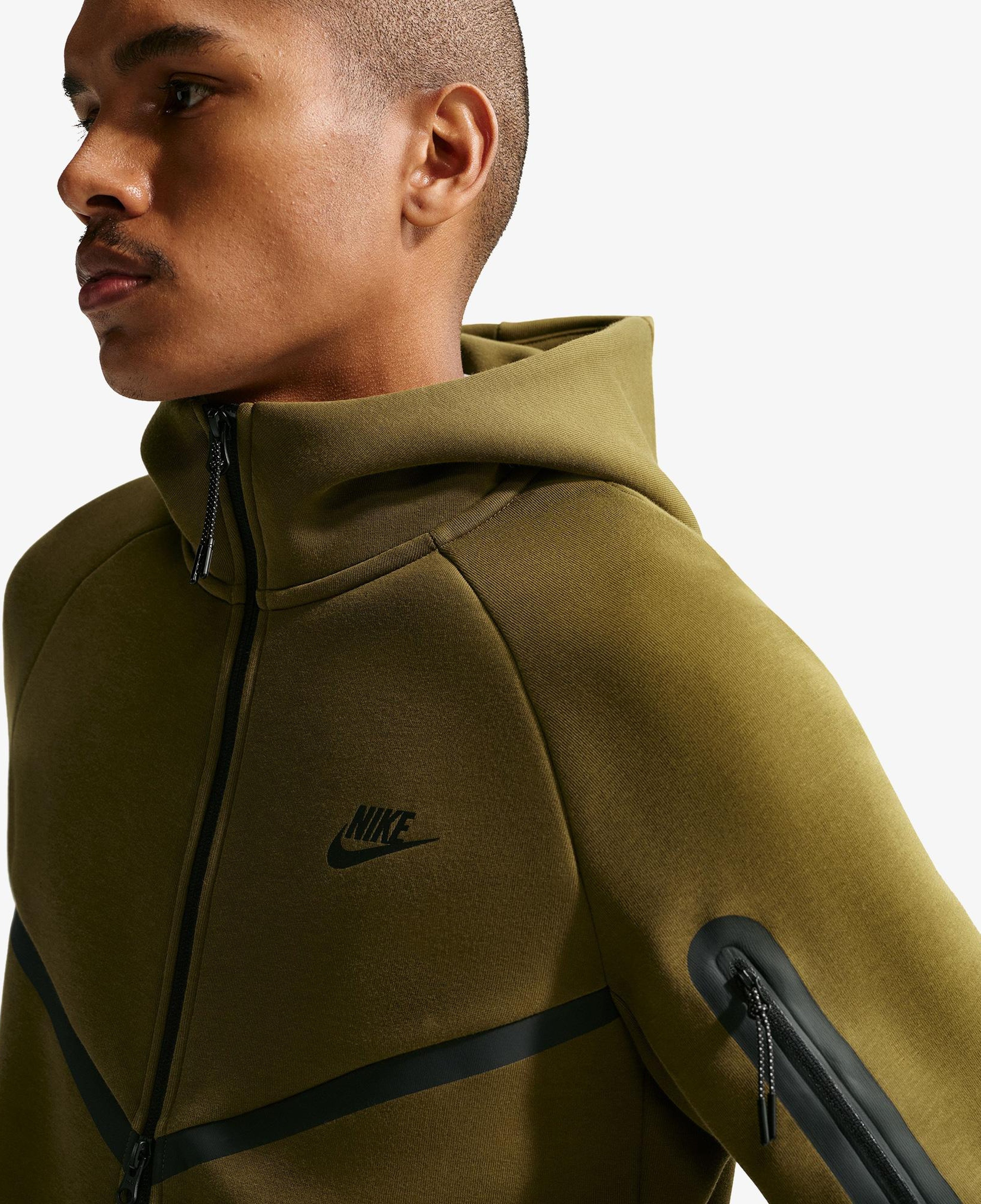 Nike Tech Fleece Erkek Haki Sweatshirt