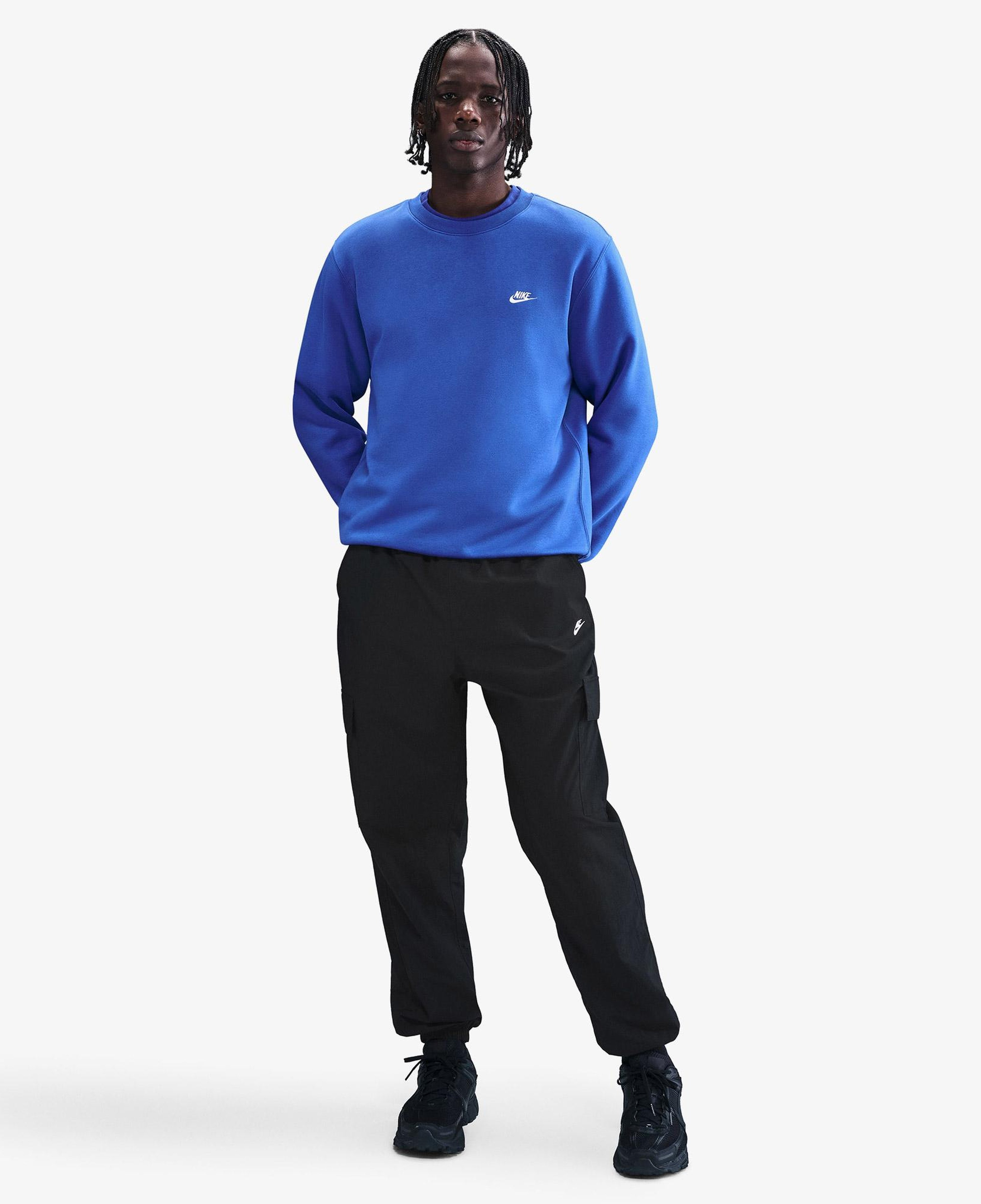 Nike Club Woven Cargo Erkek Siyah Eşofman Altı