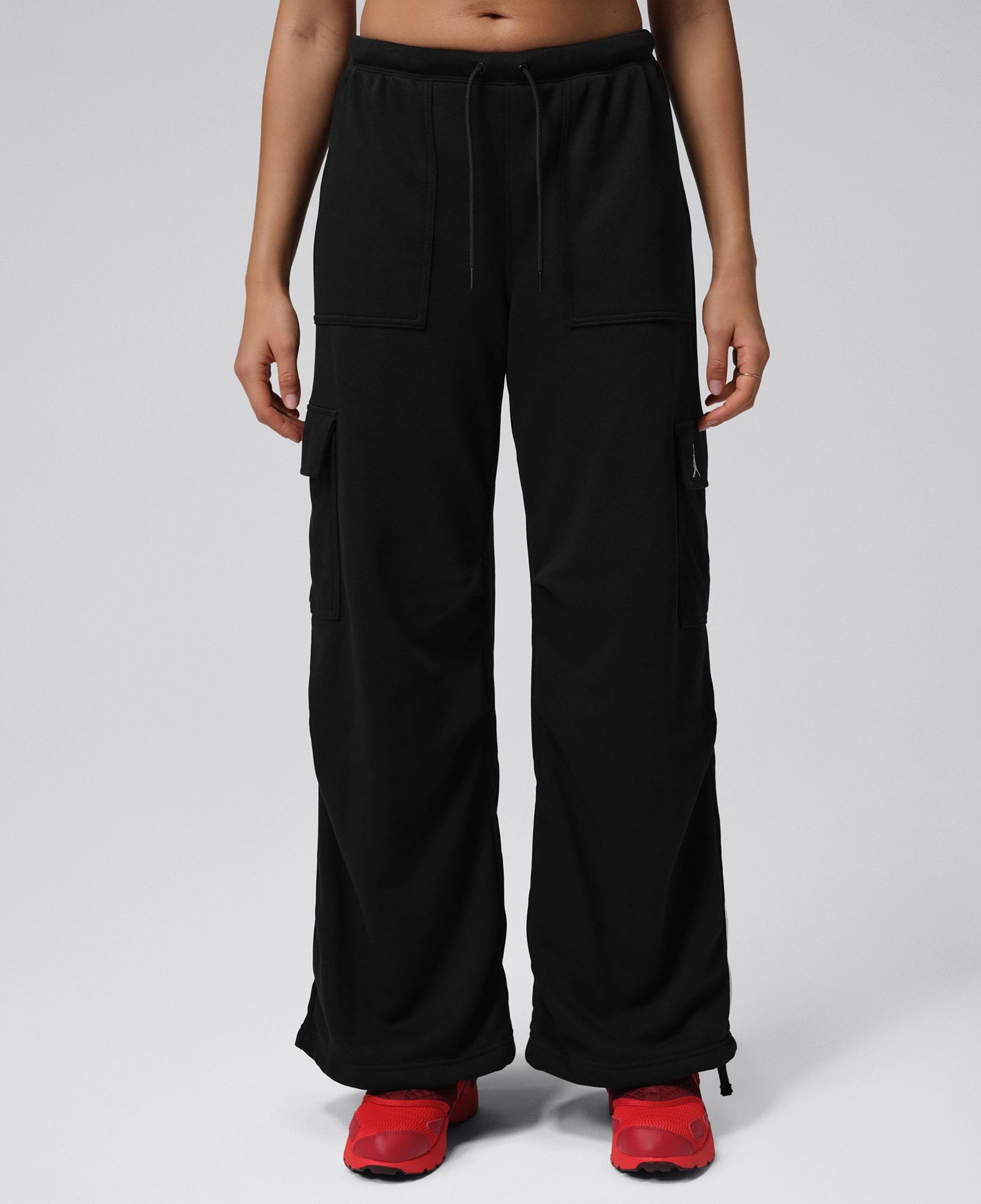Jordan Brooklyn Fleece Cargo Kadın Siyah Eşofman Altı